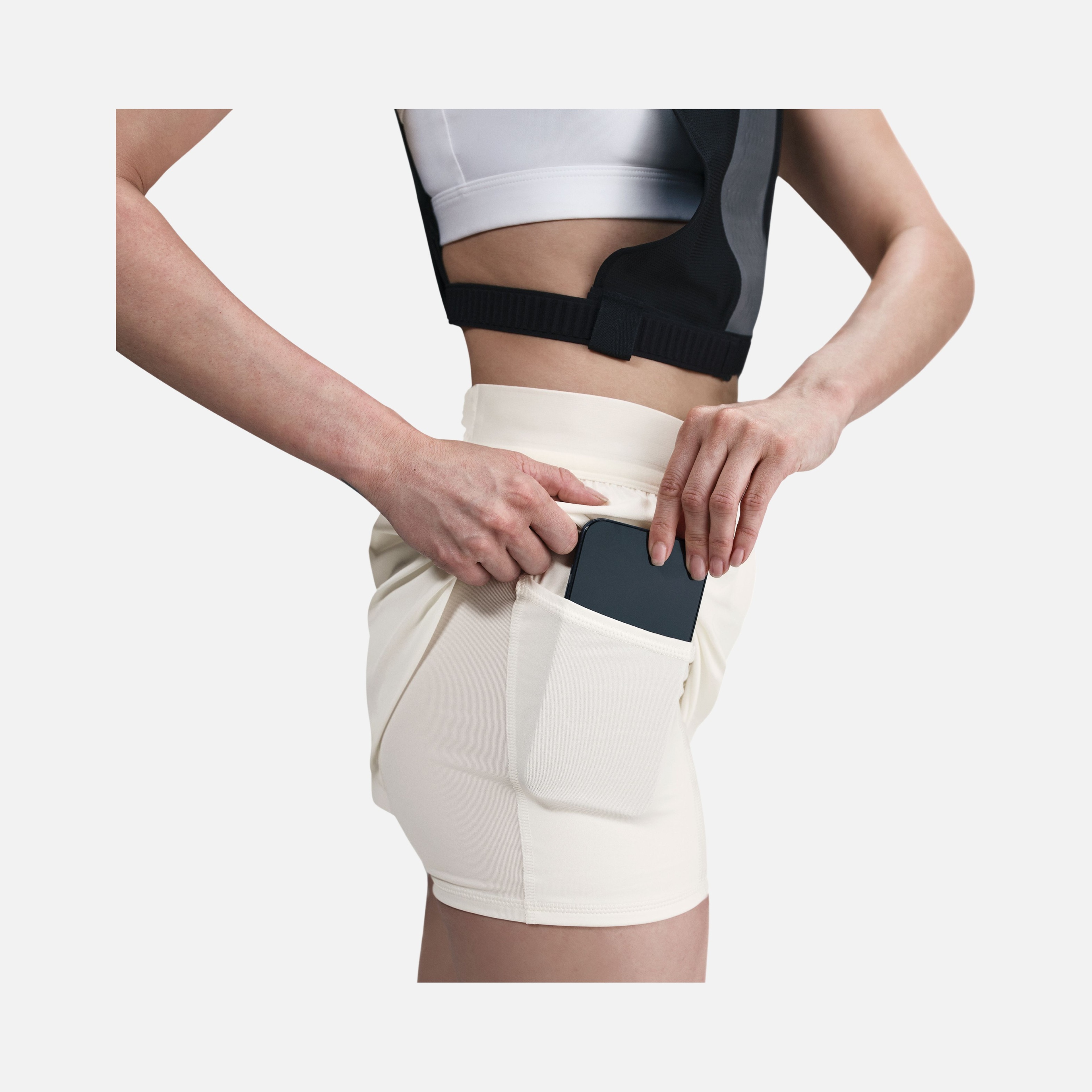 Nike Swift Dri-Fit High Waist 2-in-1 Running Kadın Şort