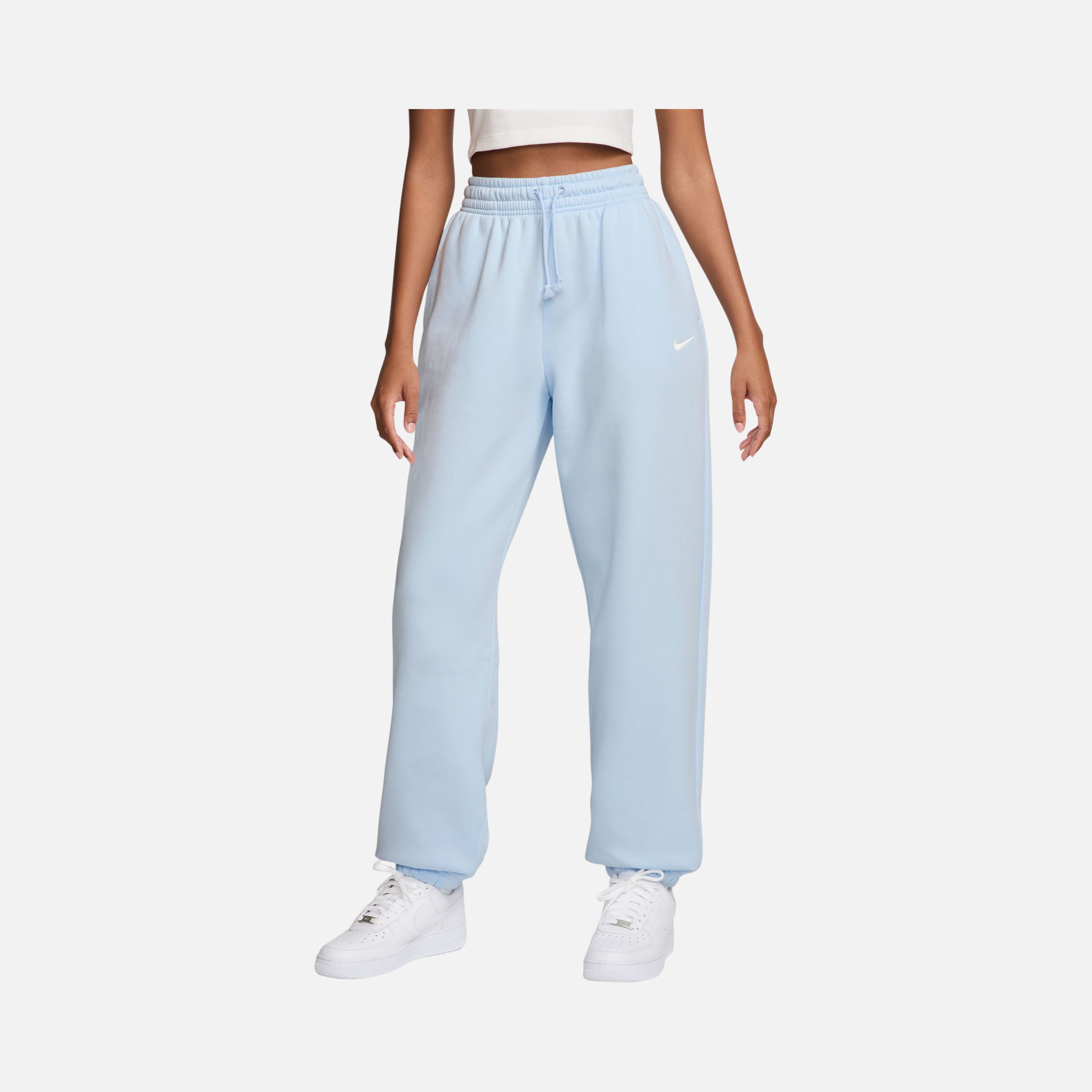 Nike Sportswear Phoenix Fleece High-Waisted Oversized Kadın Eşofman Altı