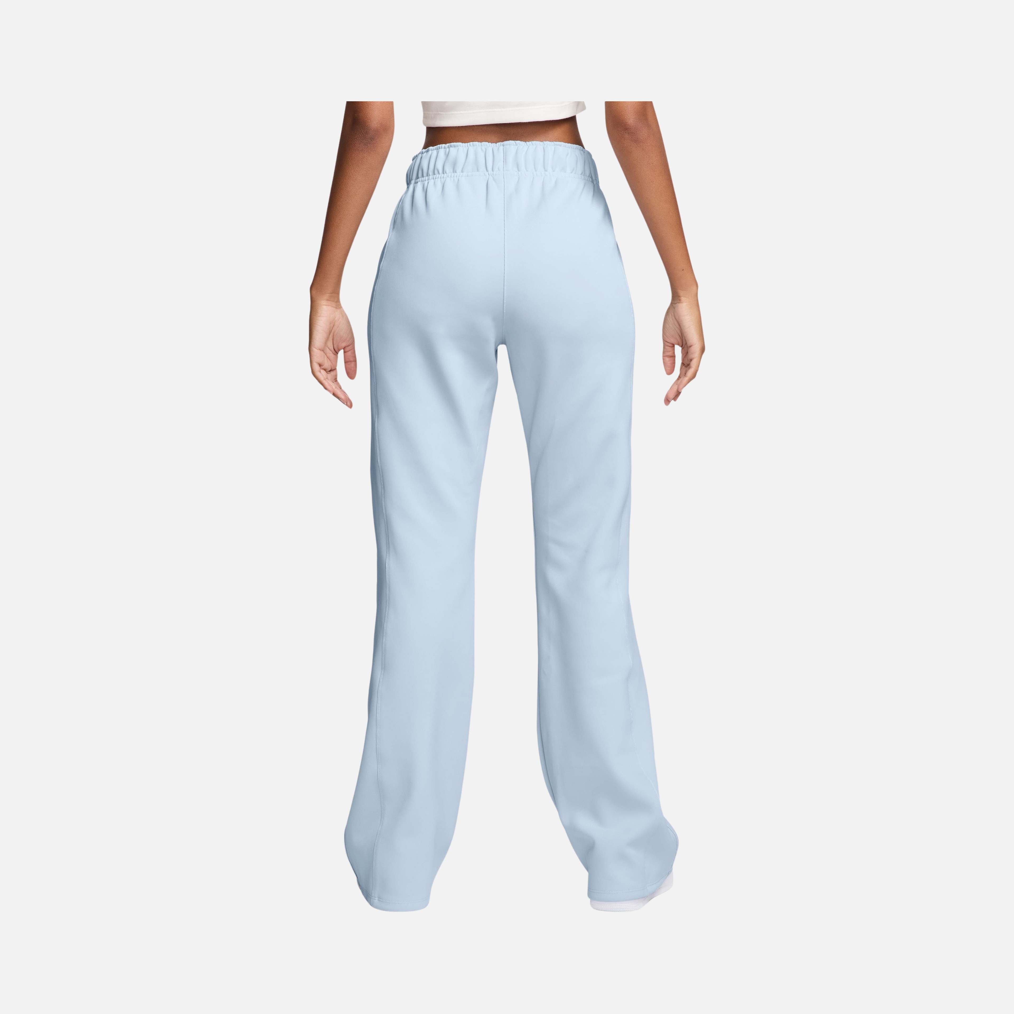 Nike Sportswear Essentials Windrunner Mid-Rise Slim Poly Knit Kadın Eşofman Altı