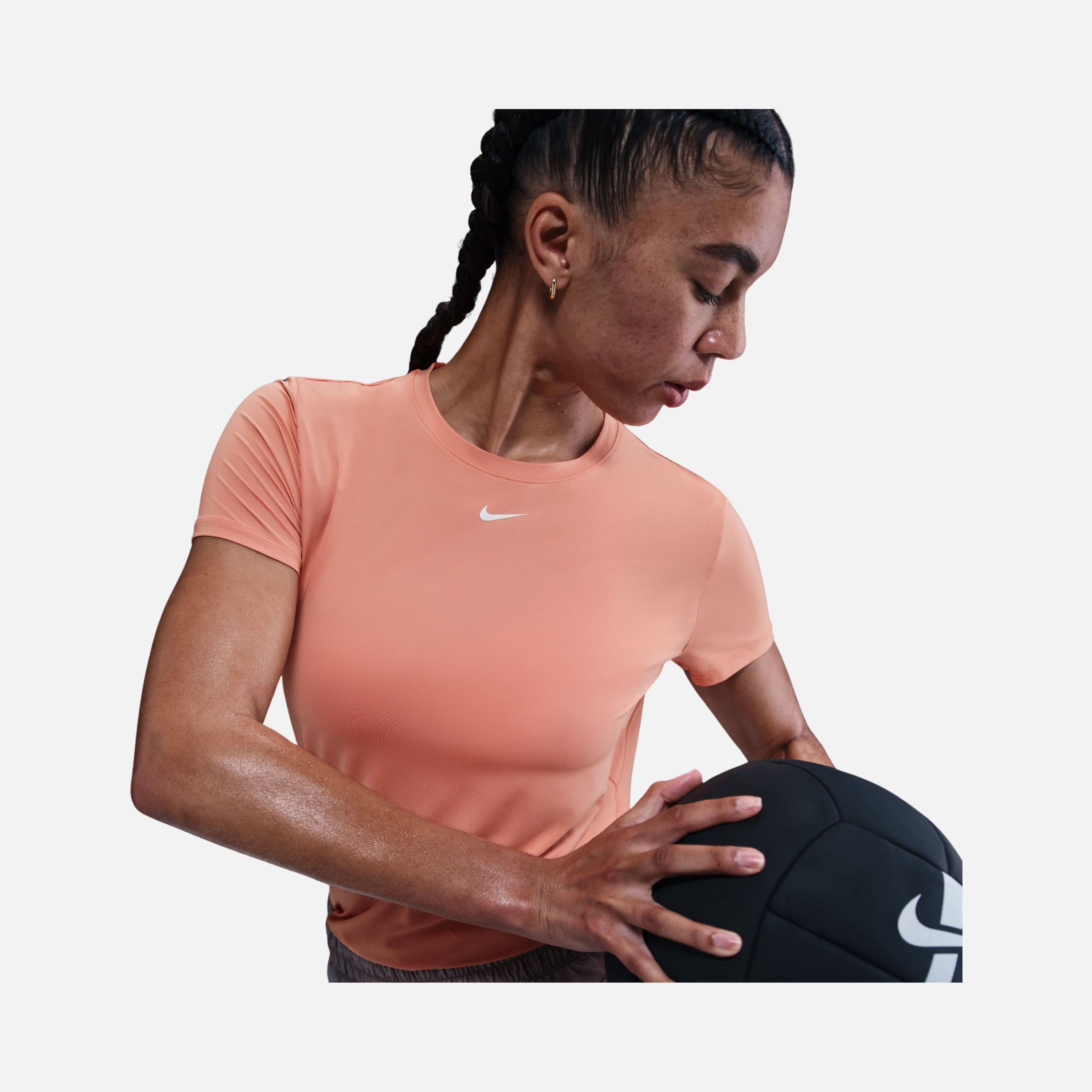 Nike One Classic Df Ss Top Wt Kadın Tişört