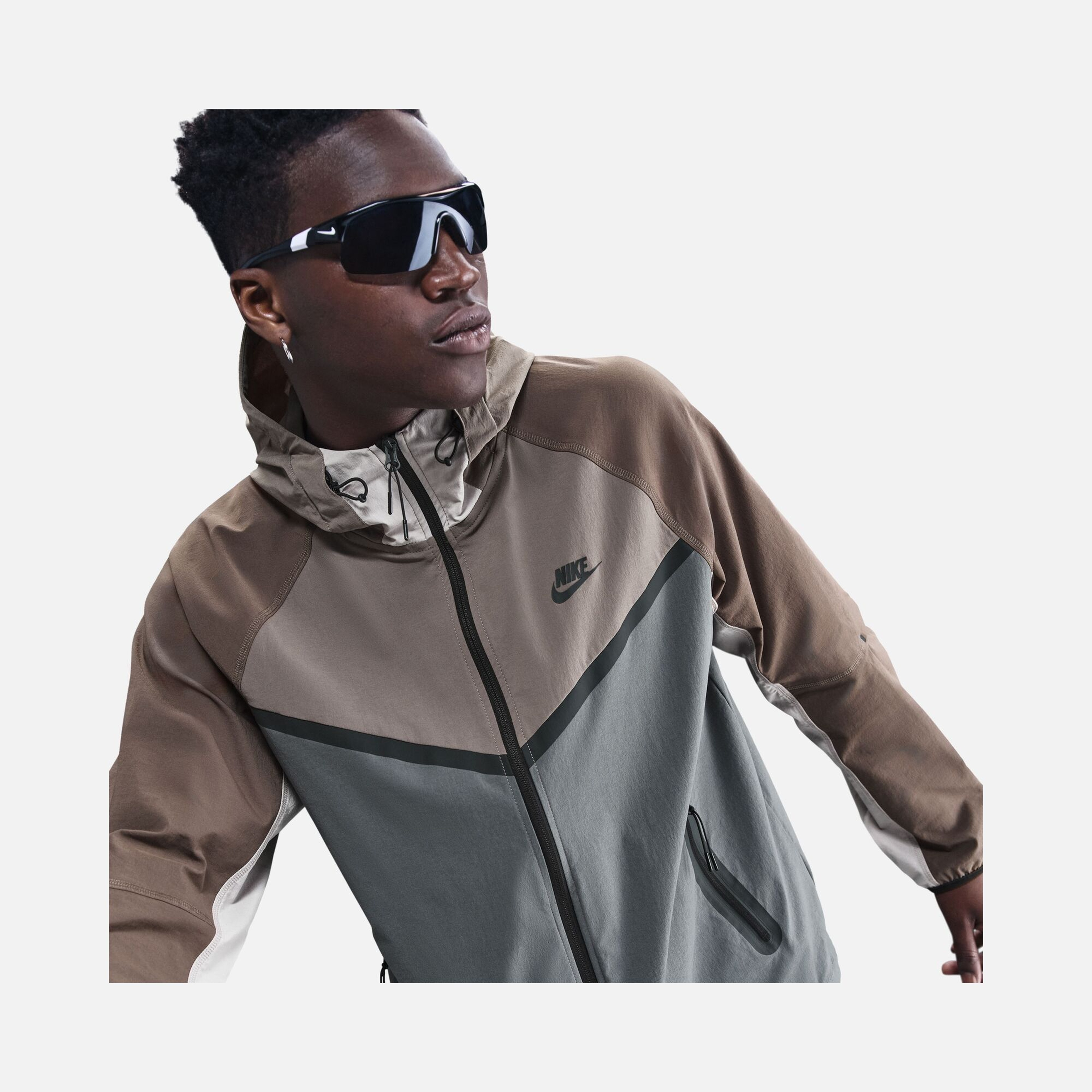 Nike Tech Woven Wr Fz Jkt Trek Kapüşonlu Erkek Ceket