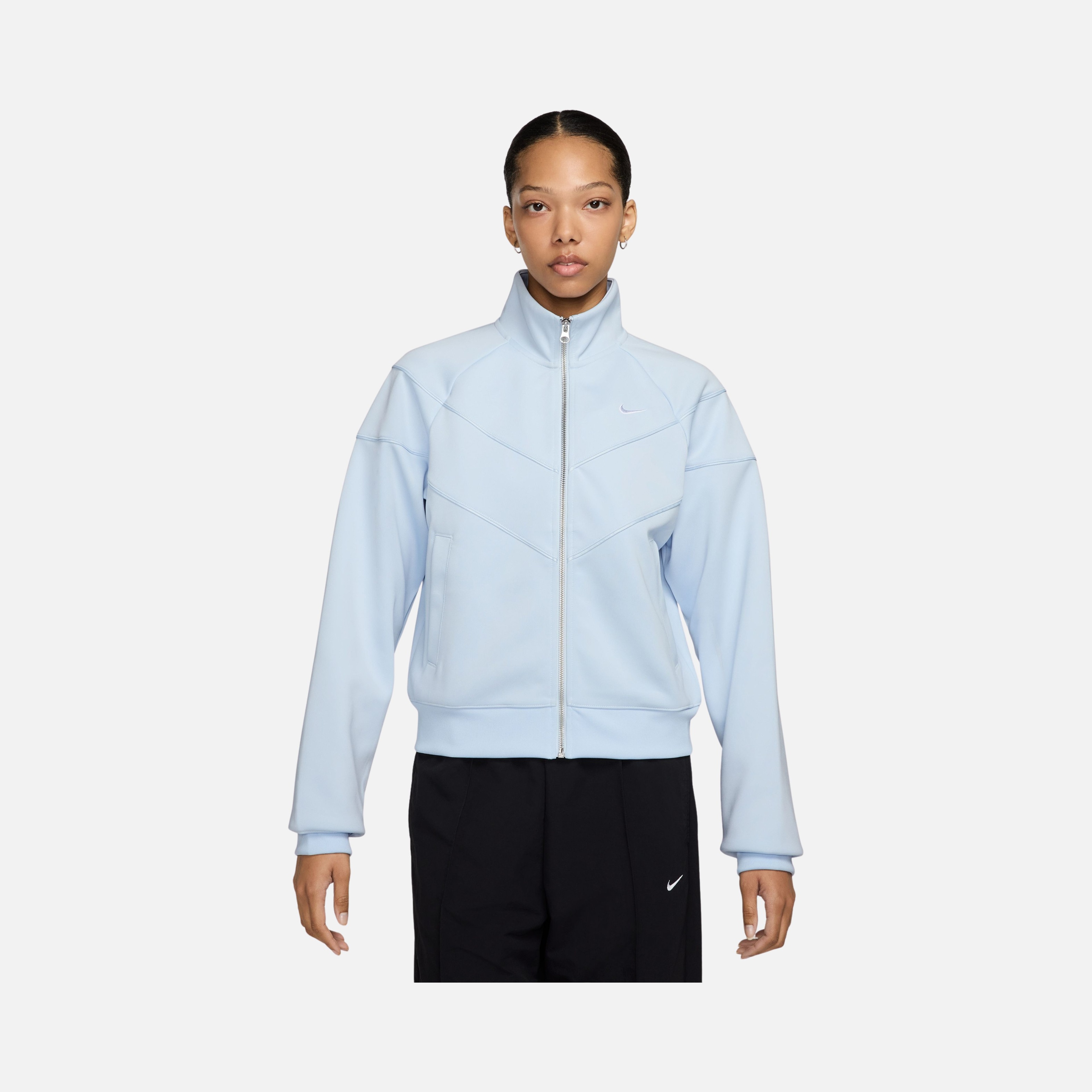Nike Sportswear Essentials Windrunner Poly Knit Full-Zip Kadın Ceket