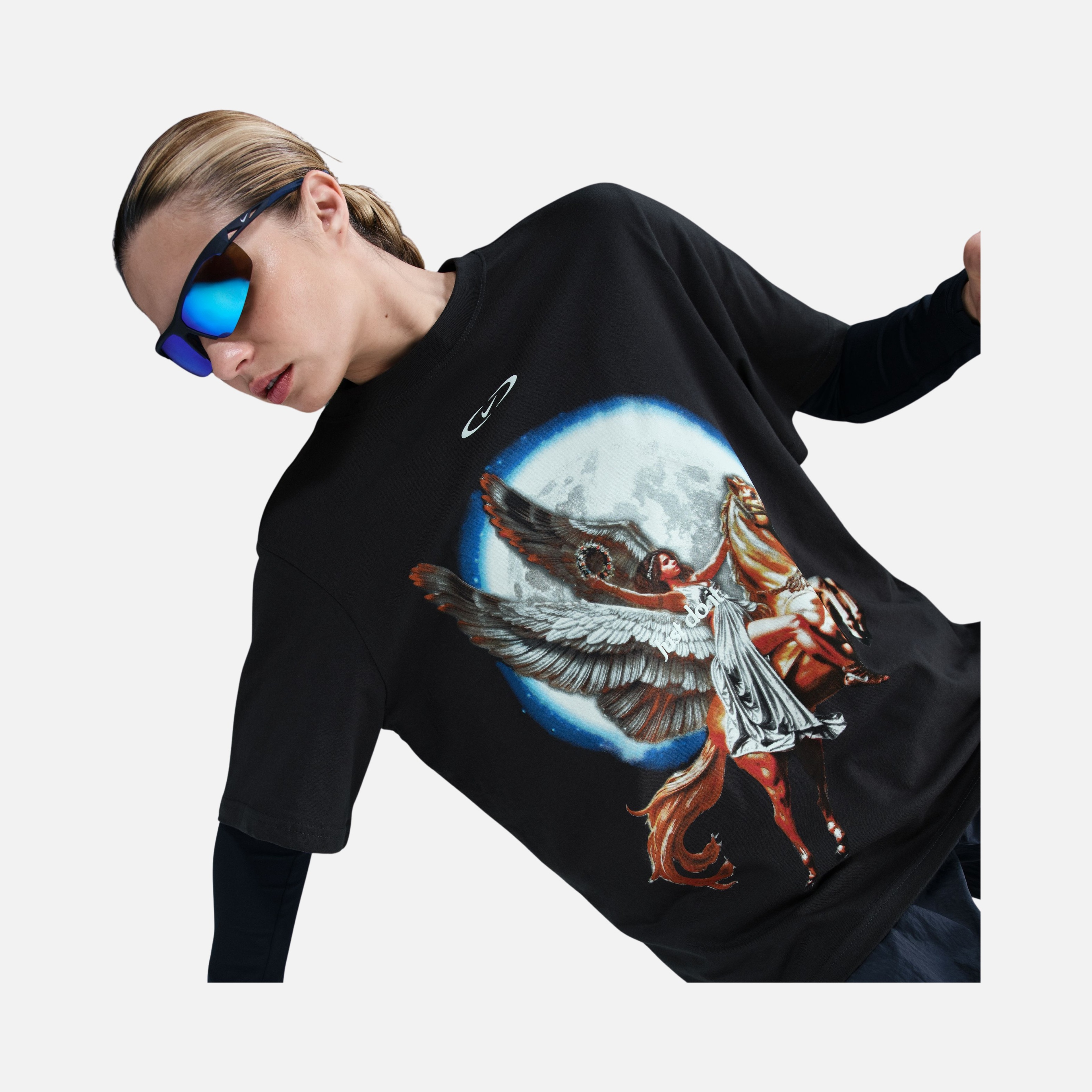 Nike Nsw Tee Essential Bf Soaring Kadın Tişört