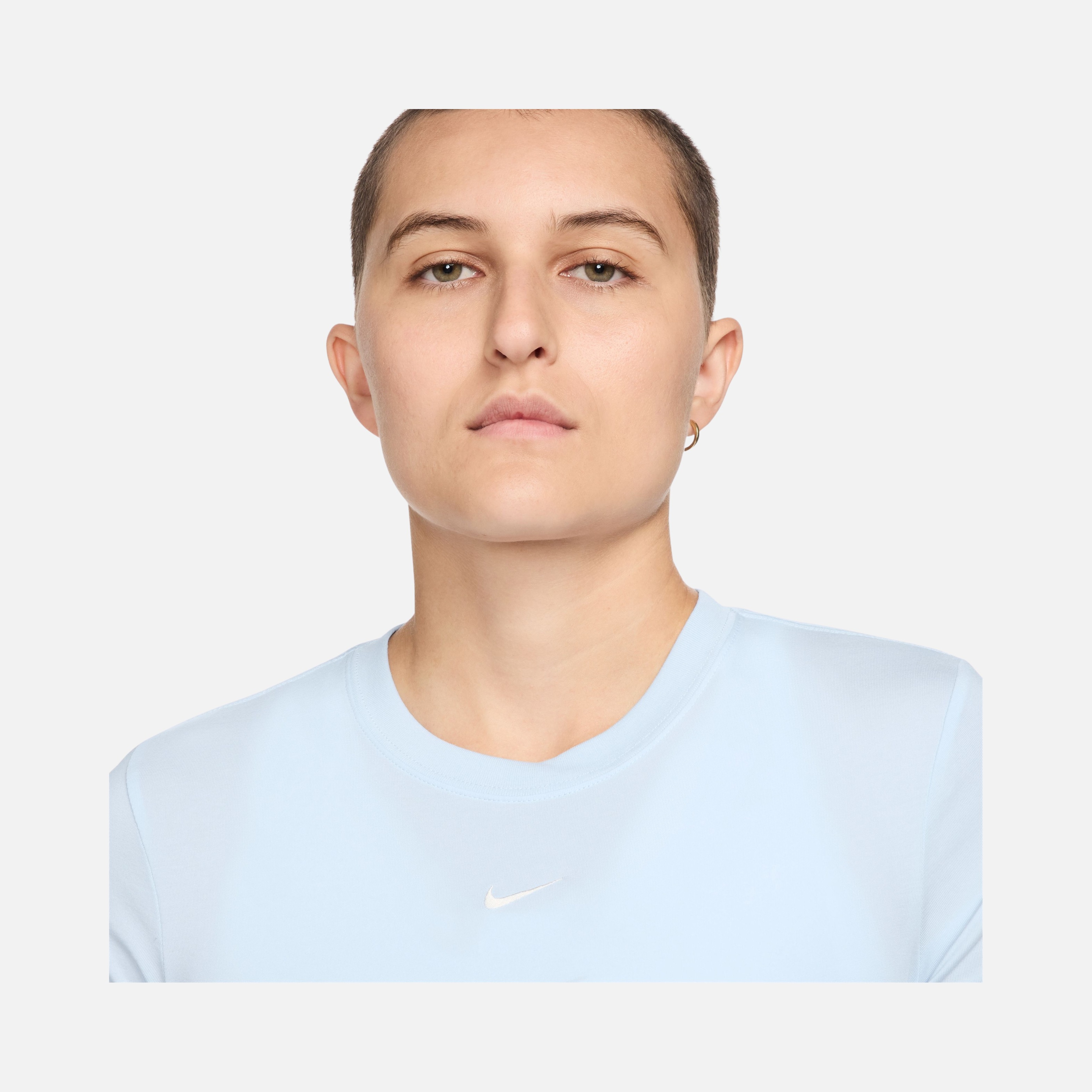 Nike W Nsw Chill Knit Crop Kadın Tişört