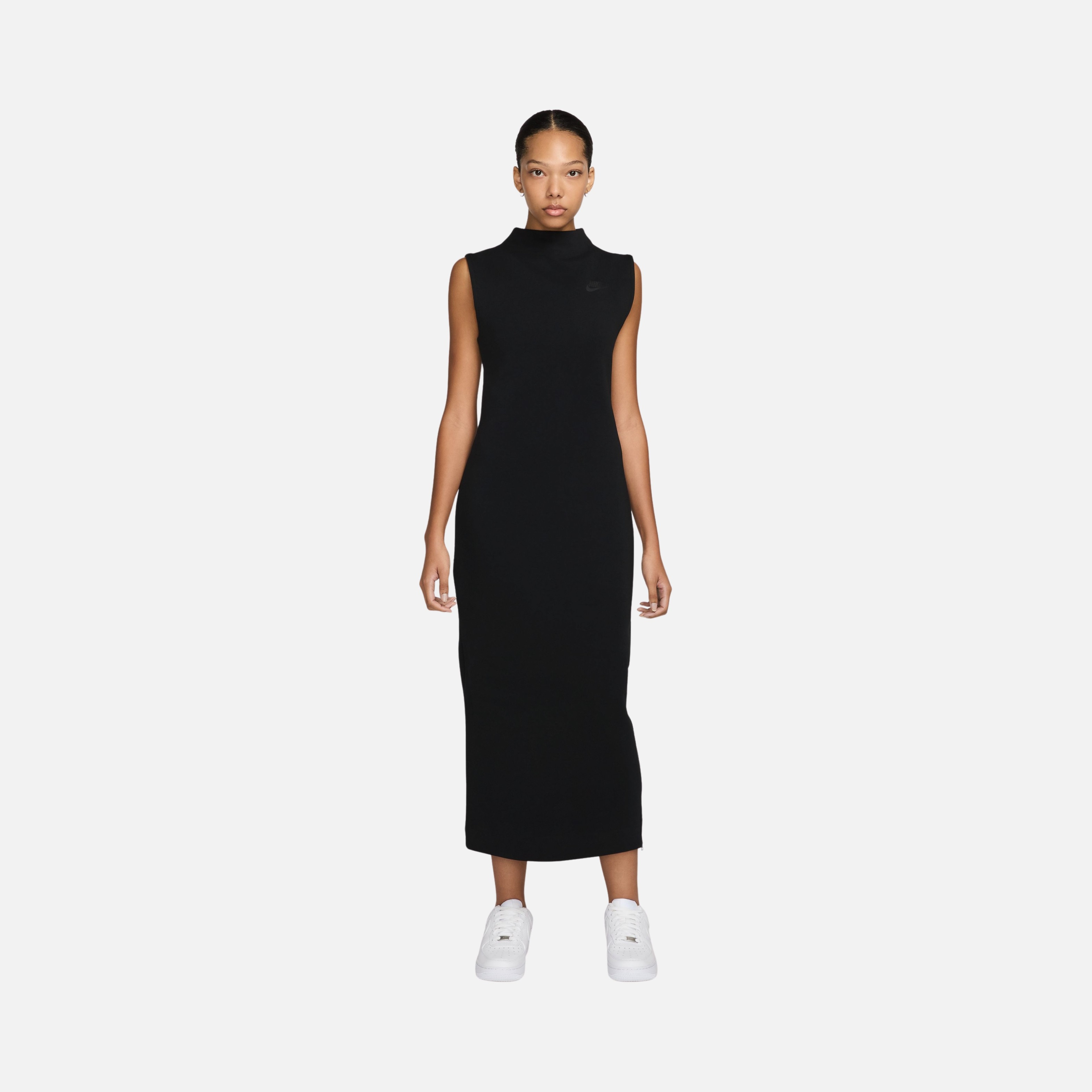 Nike W Nsw Tech Fleece Maxi Tank Dress Elbise