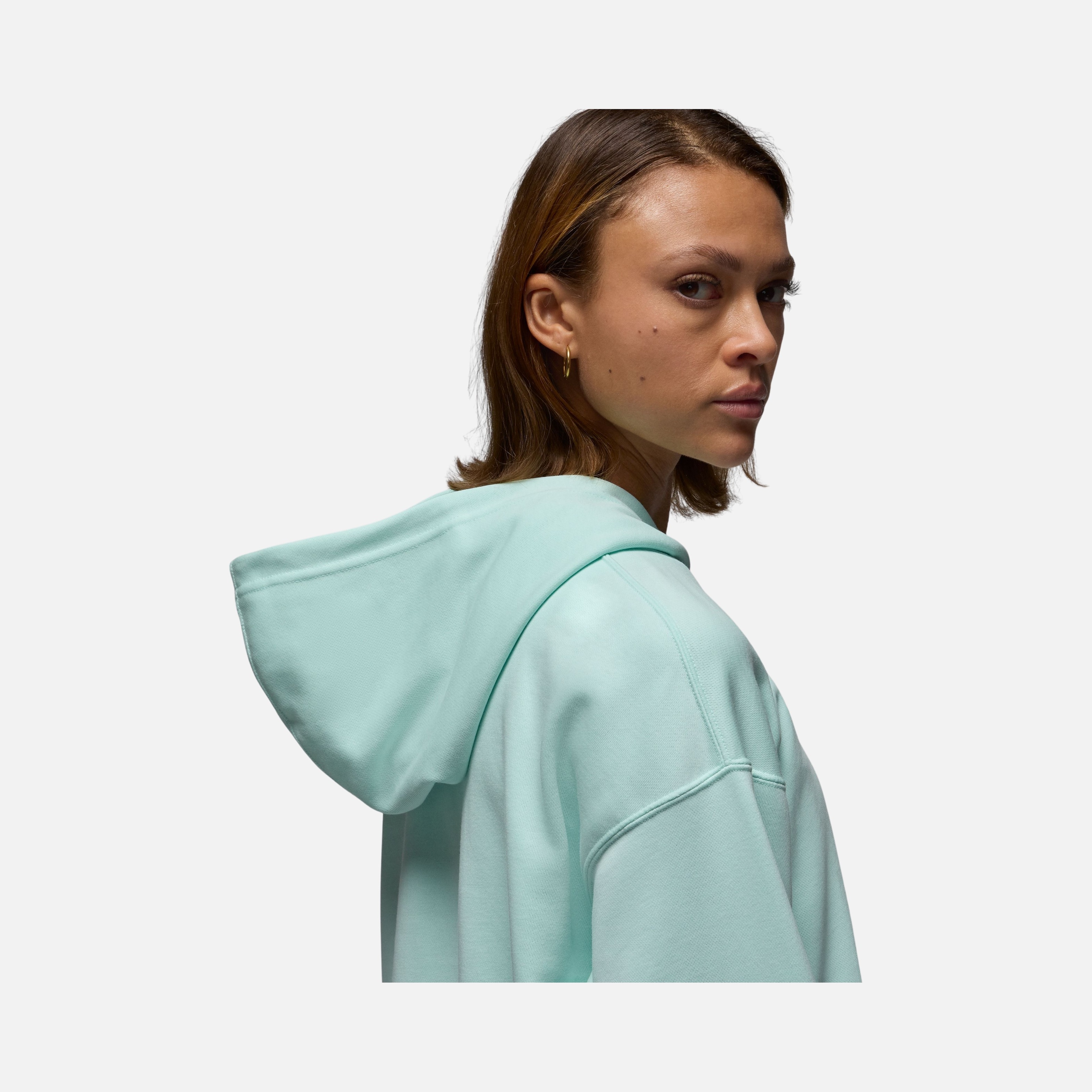 Nike Jordan Brk Fleece Ft Po 24 Kadın Kapüşonlu Sweatshirt