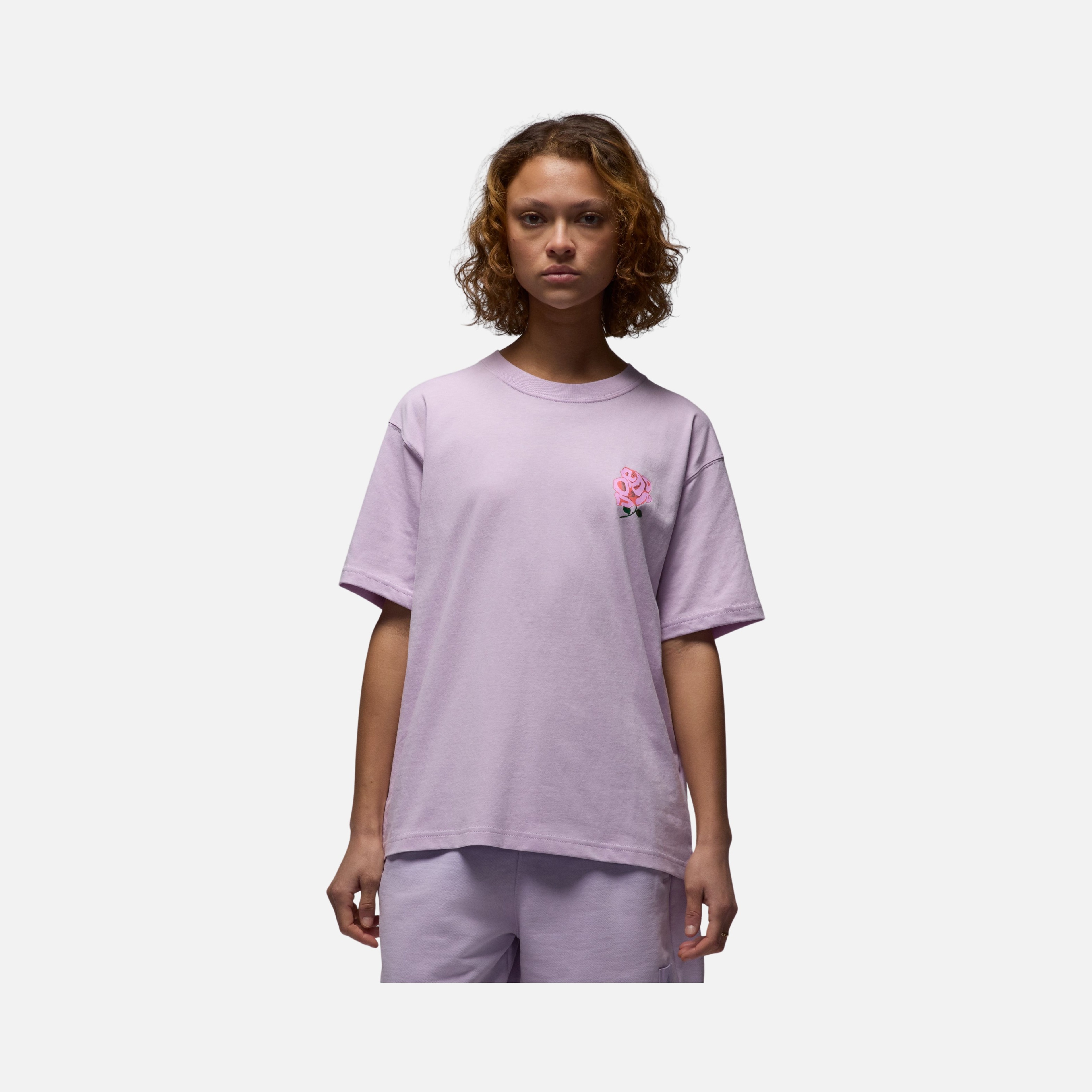 Nike Jordan Ss Gf Gfx Tee Rose Kadın Tişört