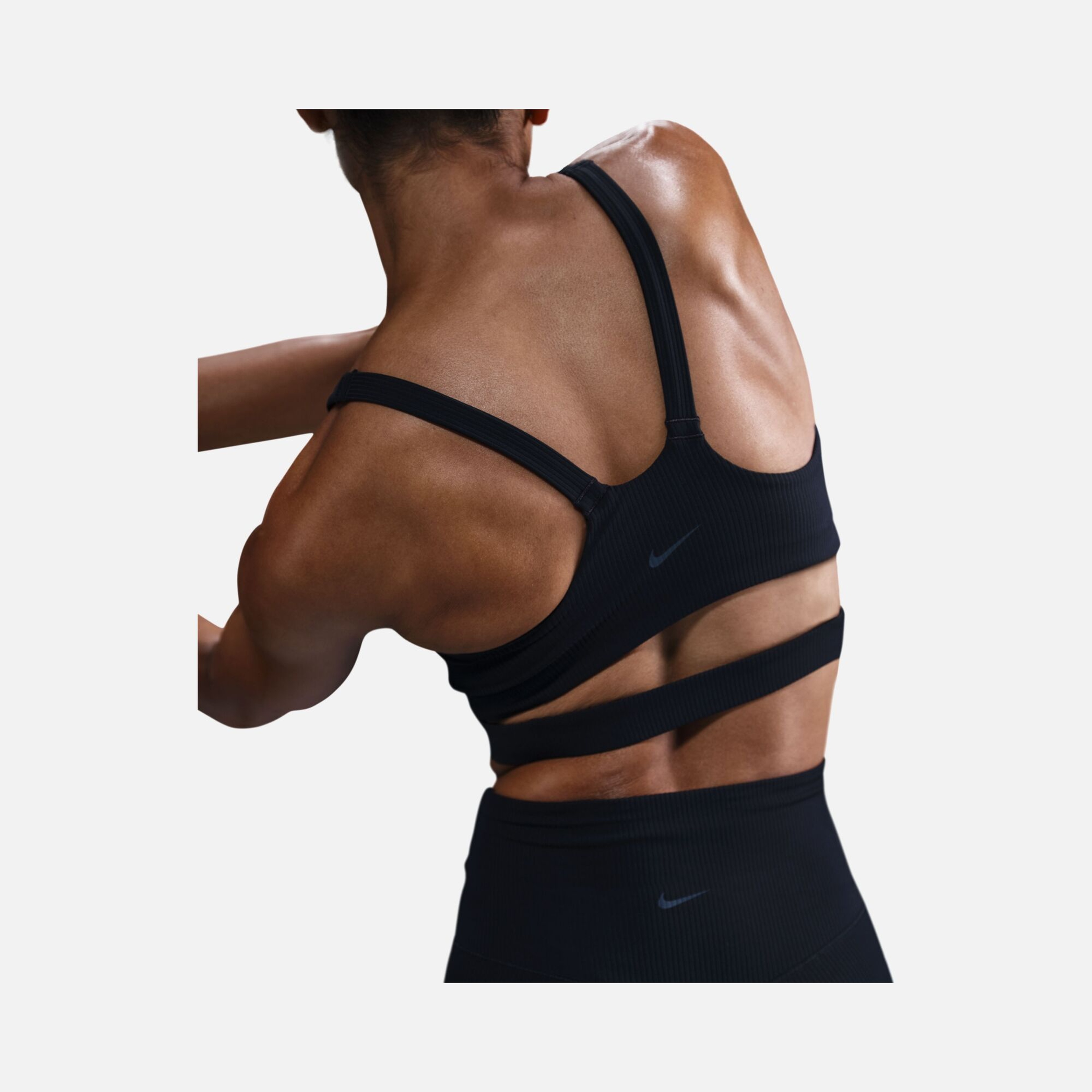 Nike Zenvy Rib Kadın Bra