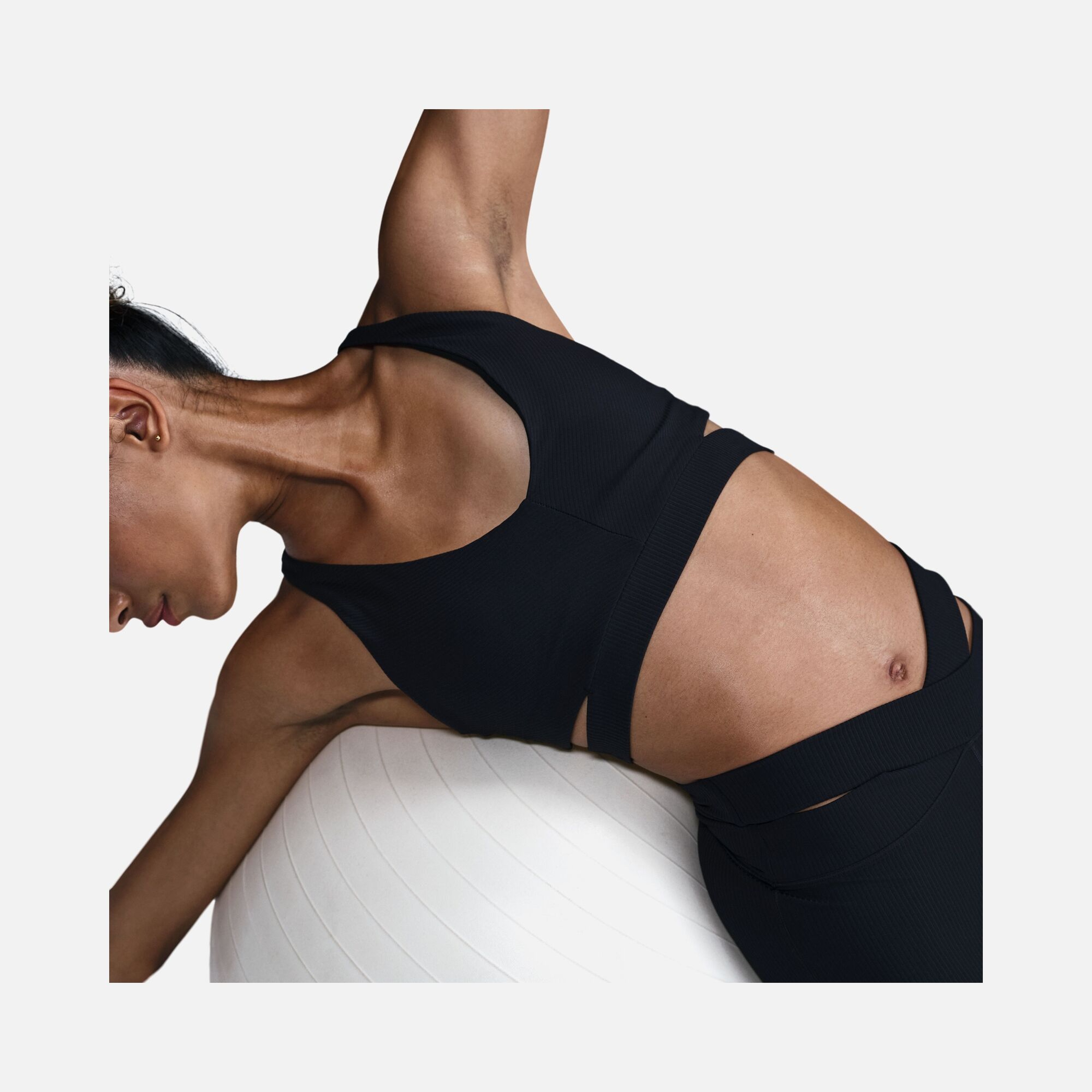 Nike Zenvy Rib Kadın Bra