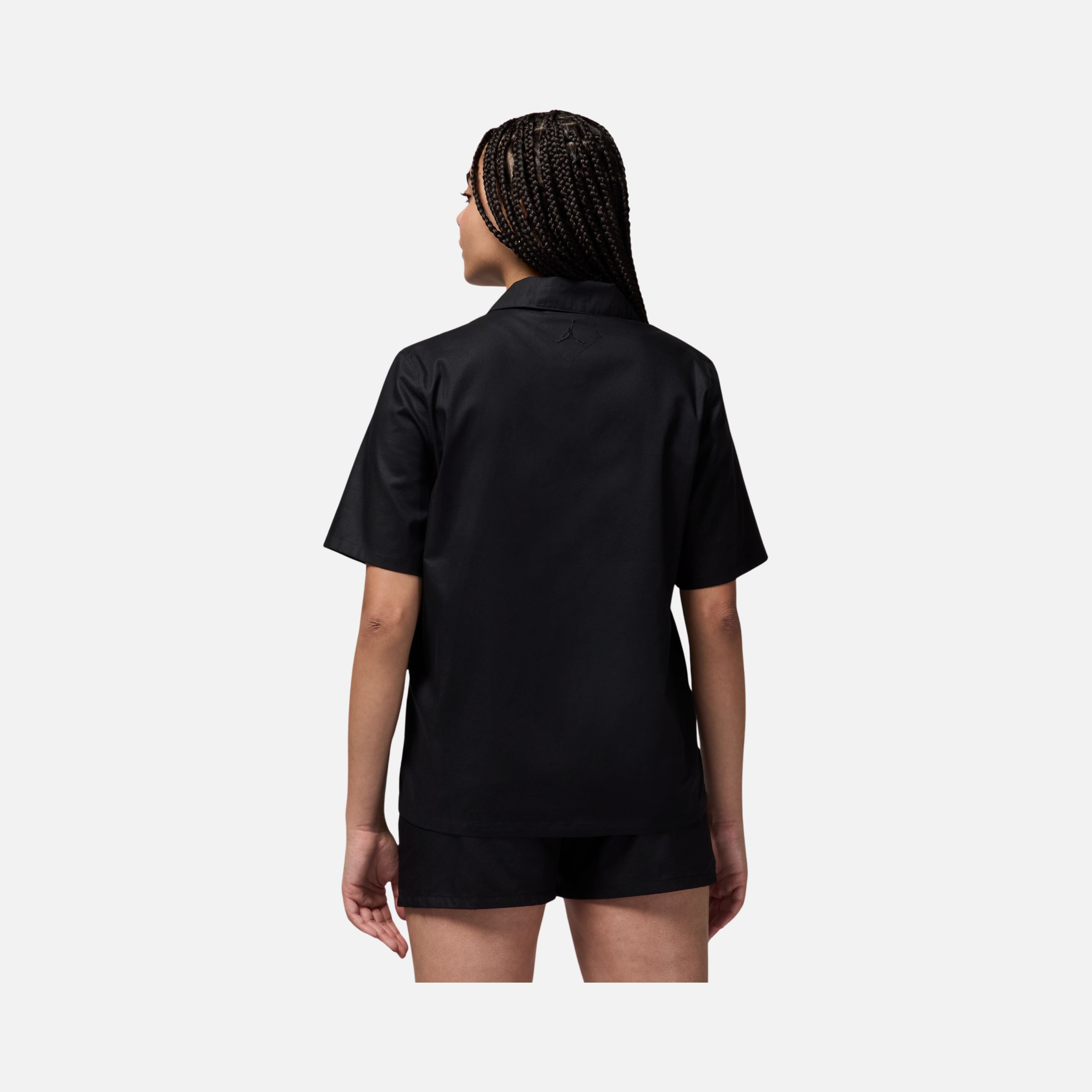 Nike W Jordan Ss Woven Top Rose Kadın Tişört