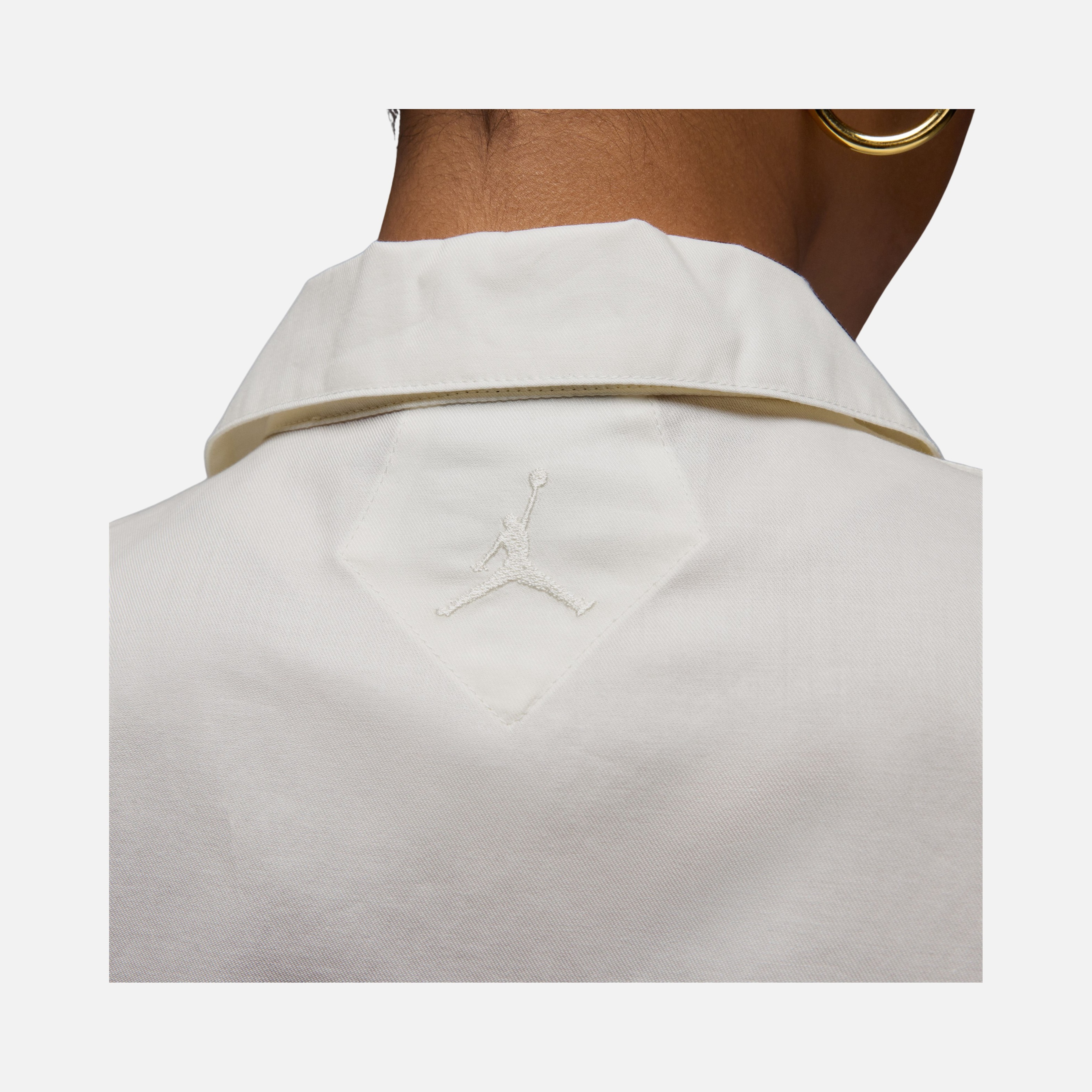 Nike W Jordan Ss Woven Top Rose Kadın Tişört