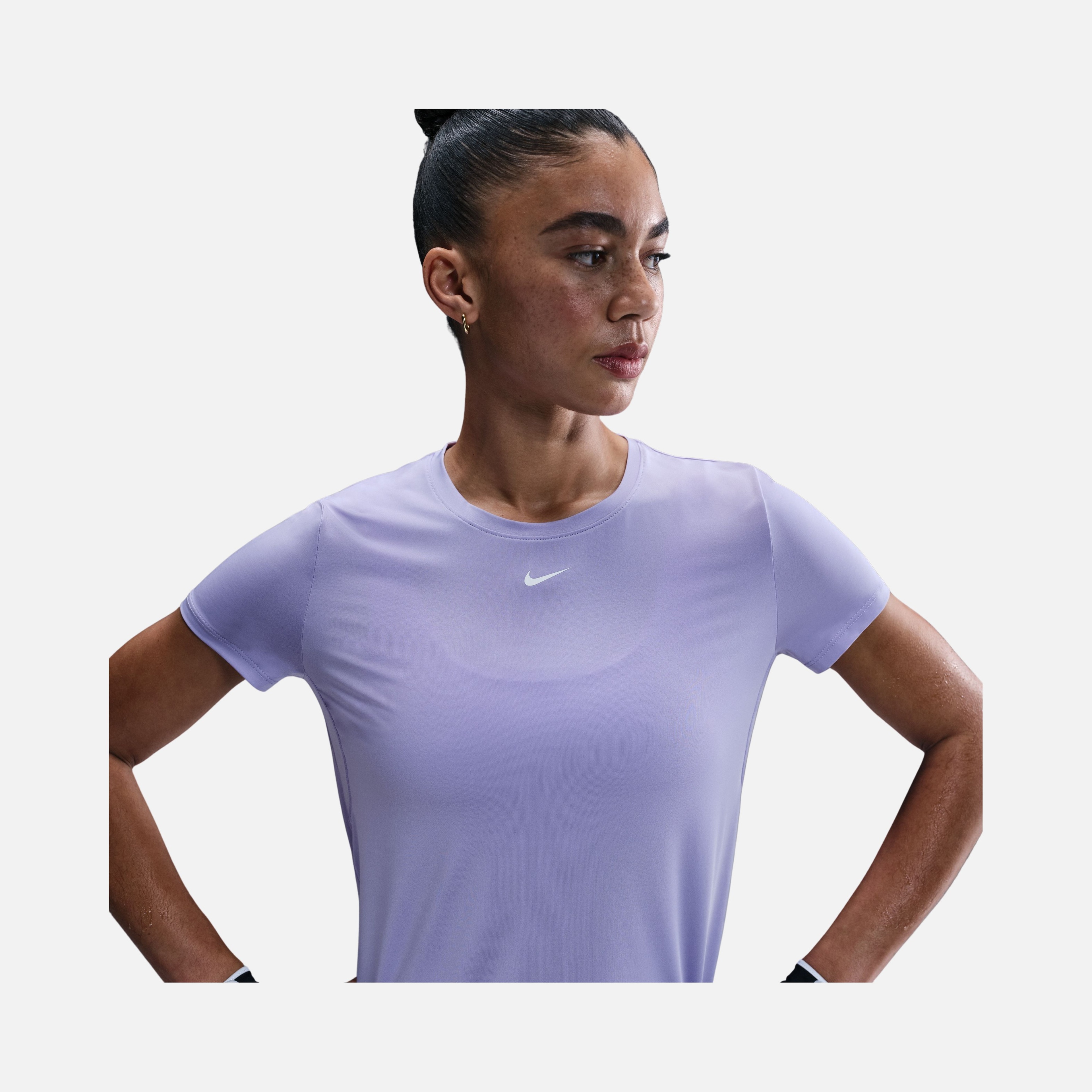 Nike One Classic Df Ss Top Wt Kadın Tişört