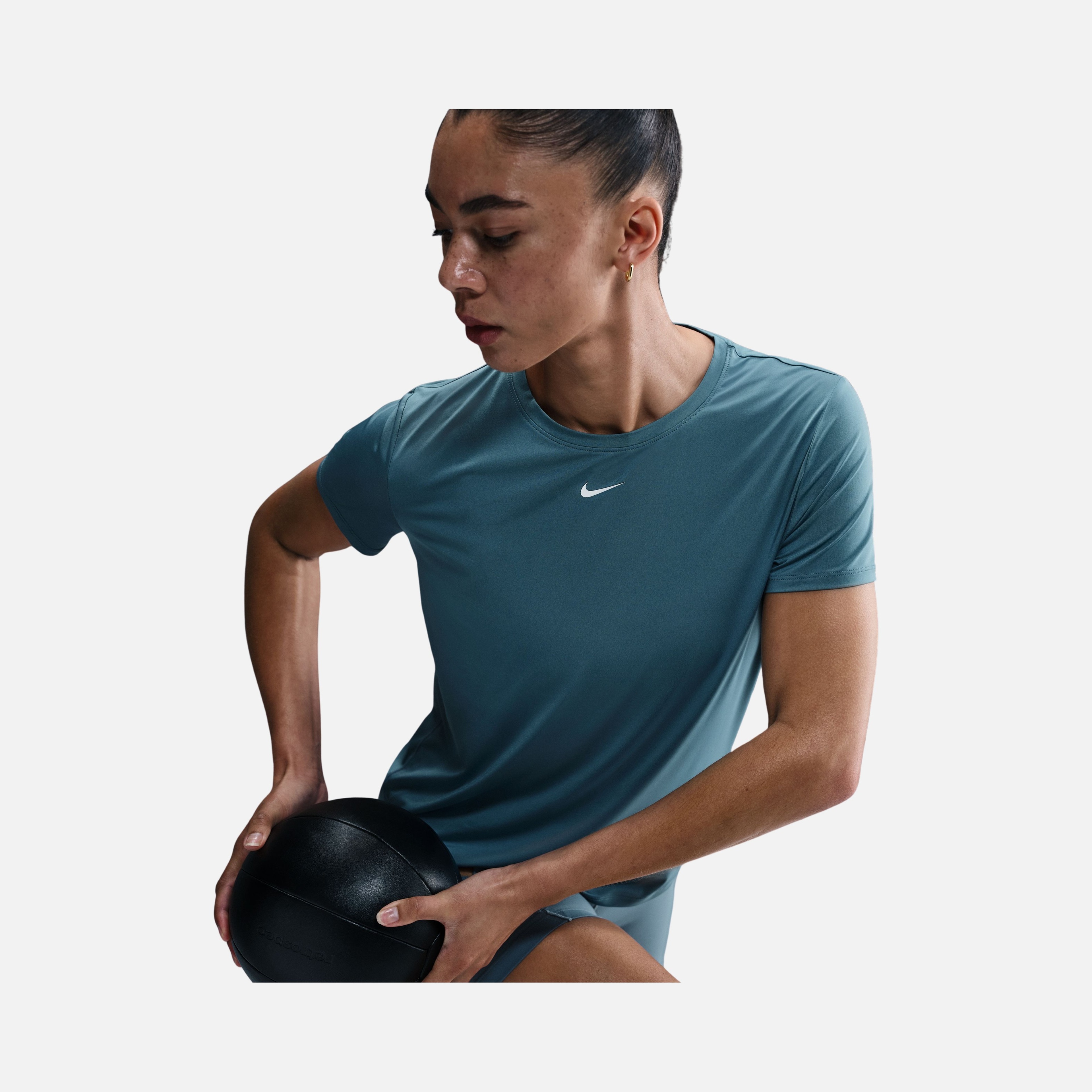 Nike One Classic Df Ss Top Wt Kadın Tişört