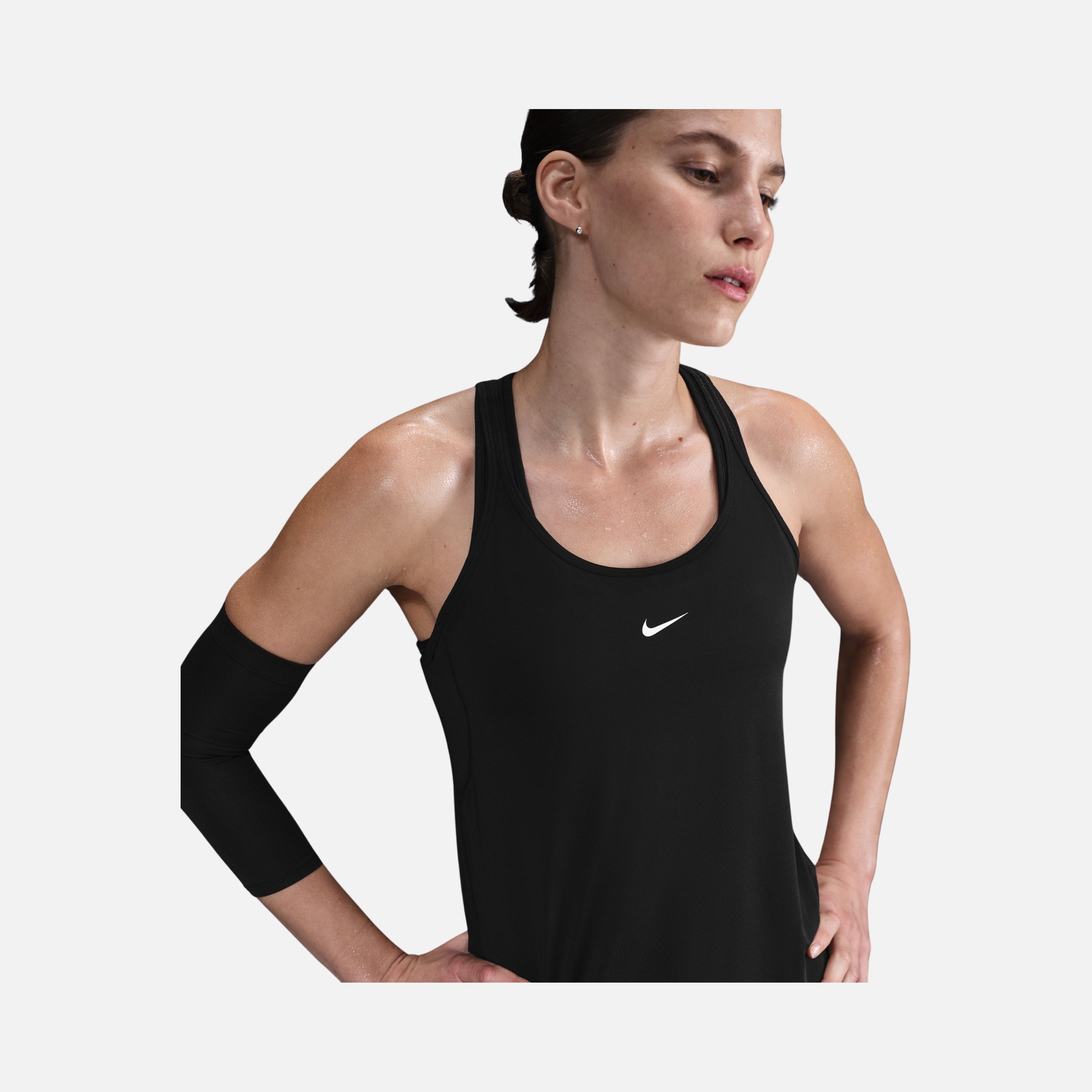 Nike One Classic Dri-fit Strpy Tank Wt Kadın Atlet
