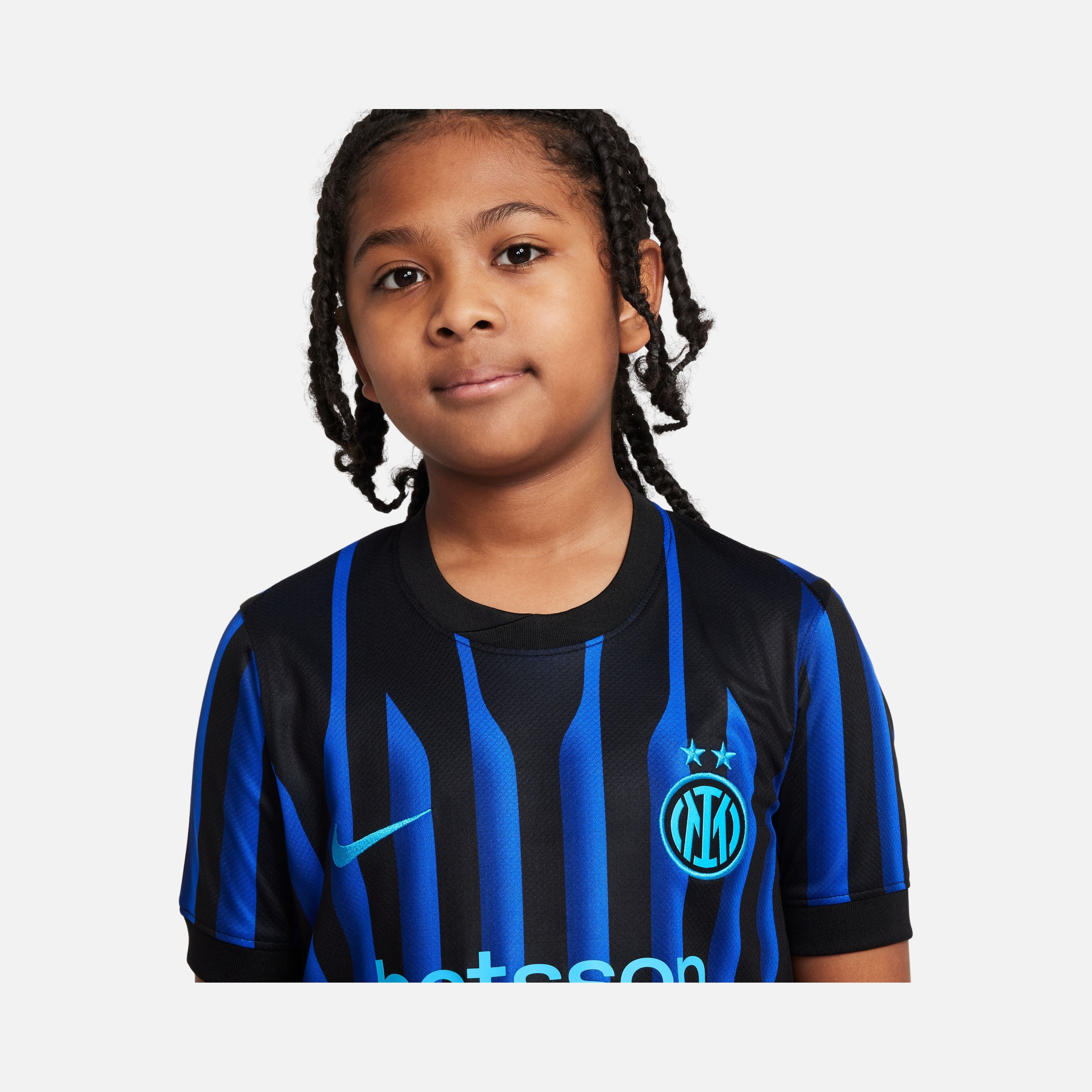 Nike Inter Milan Dri-fit Jsy Ss Stadium Çocuk Forma
