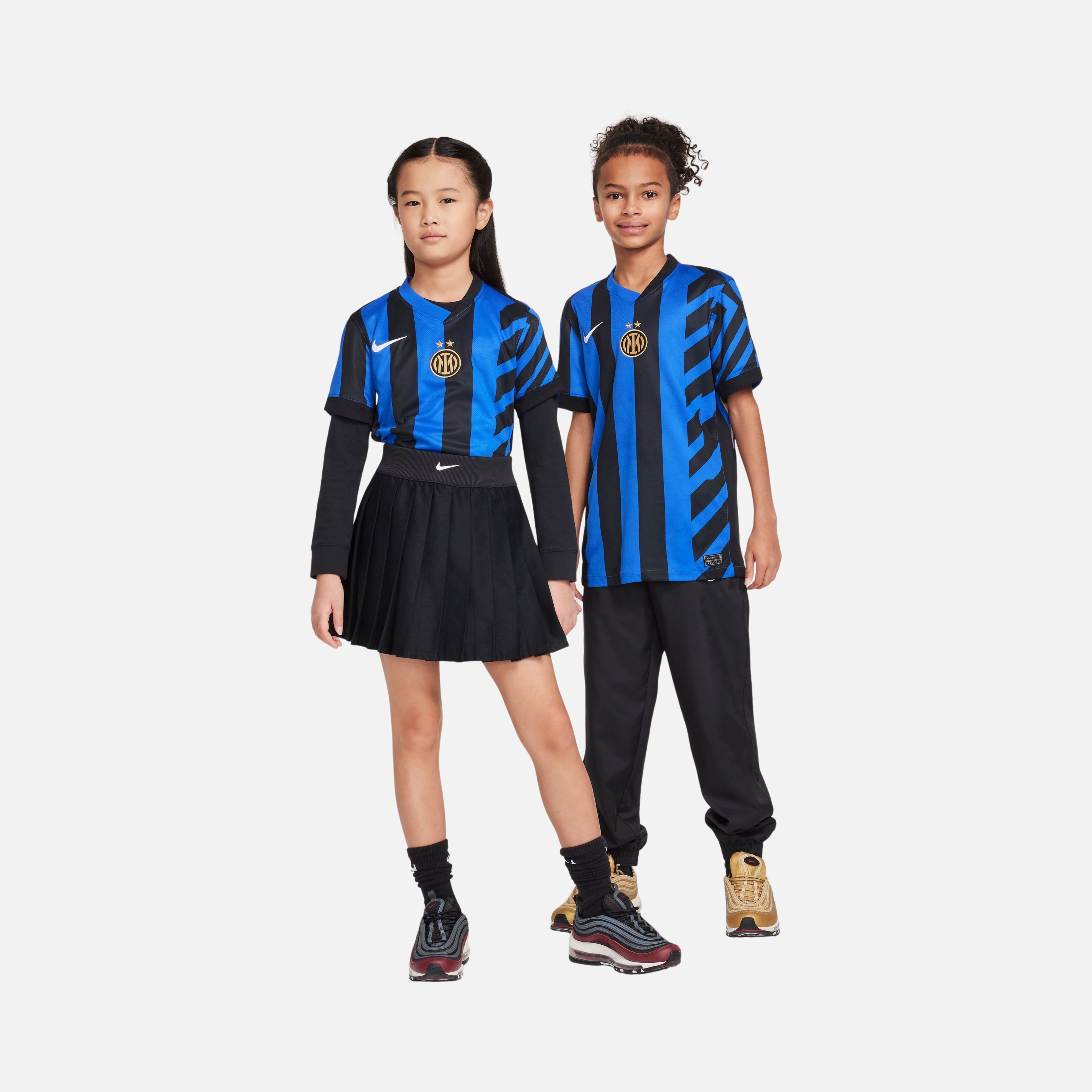 Nike Inter Milan Dri-fit Jsy Ss Stadium İç Saha Çocuk Forma