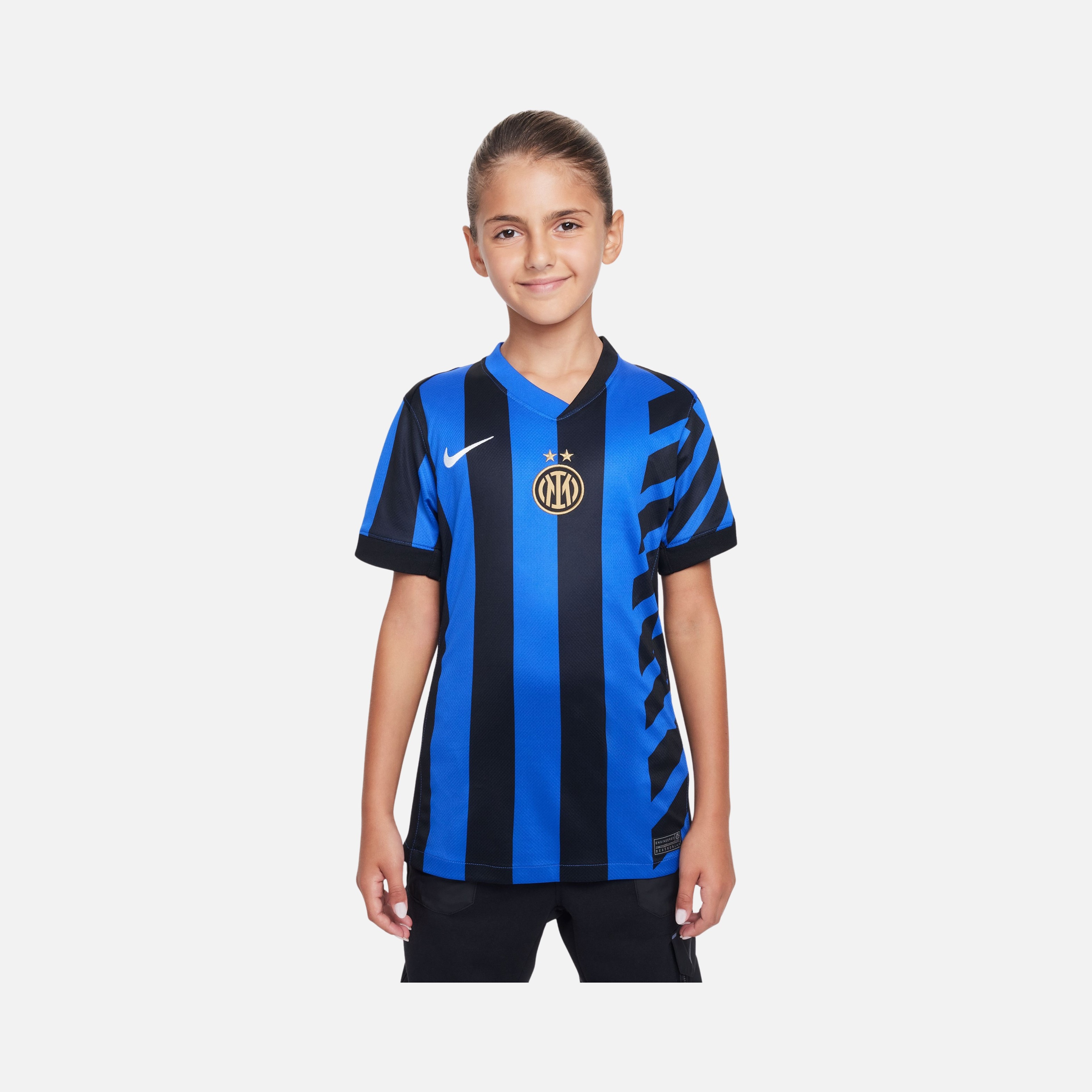 Nike Inter Milan Dri-fit Jsy Ss Stadium İç Saha Çocuk Forma