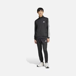 adidas Sportswear Basic 3-Stripes French Terry Regular-Fit Full-Zip Erkek Eşofman Takımı
