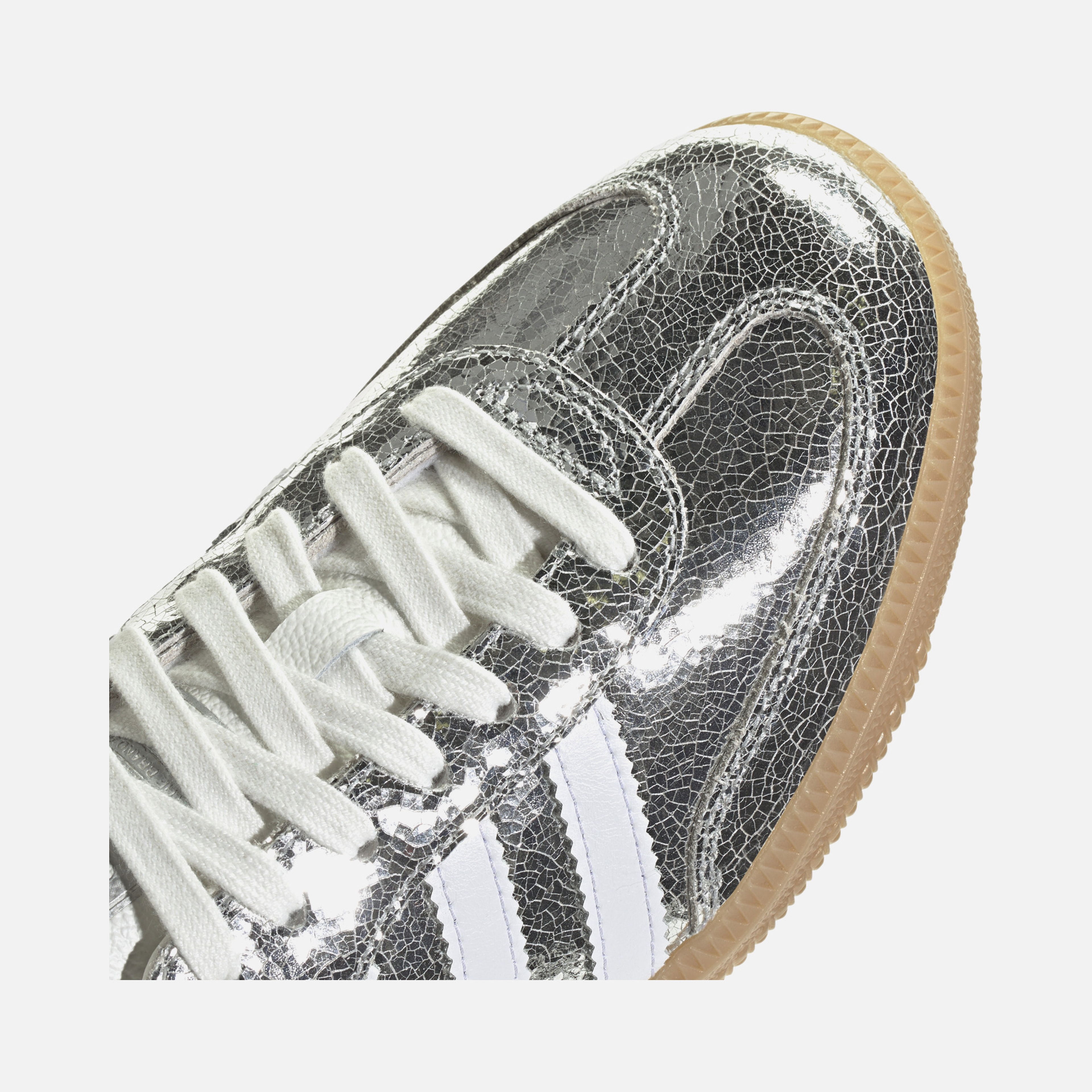 adidas Originals Samba OG ''Silver Metallic Broken Leather'' Kadın Spor Ayakkabı