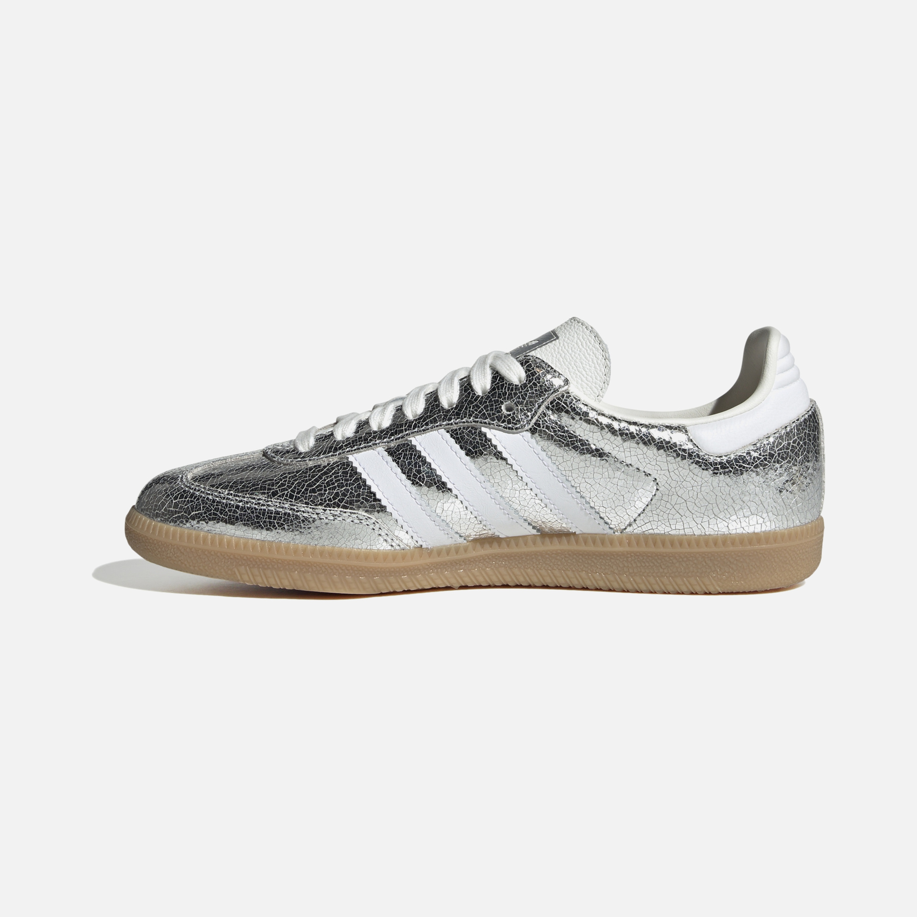 adidas Originals Samba OG ''Silver Metallic Broken Leather'' Kadın Spor Ayakkabı