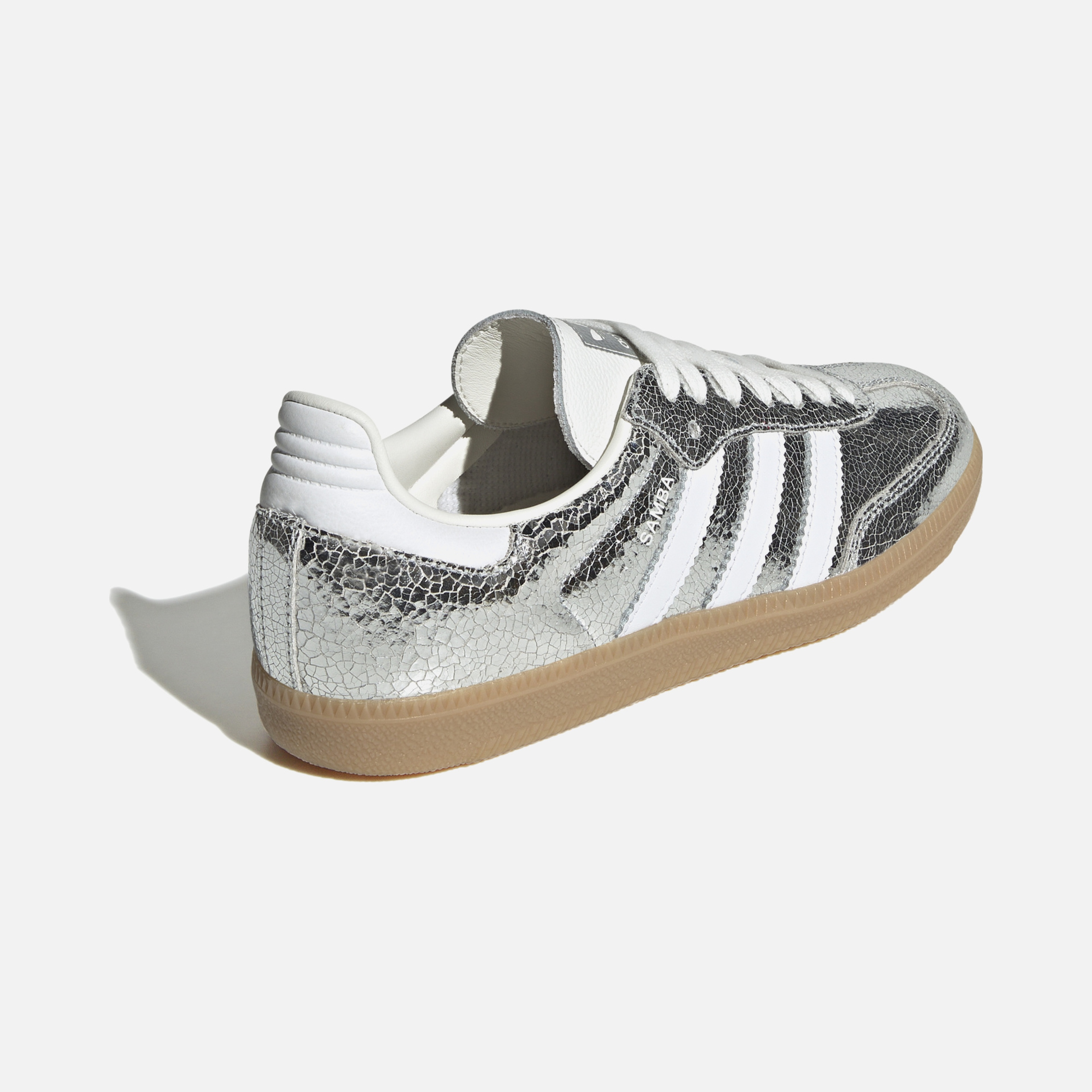 adidas Originals Samba OG ''Silver Metallic Broken Leather'' Kadın Spor Ayakkabı
