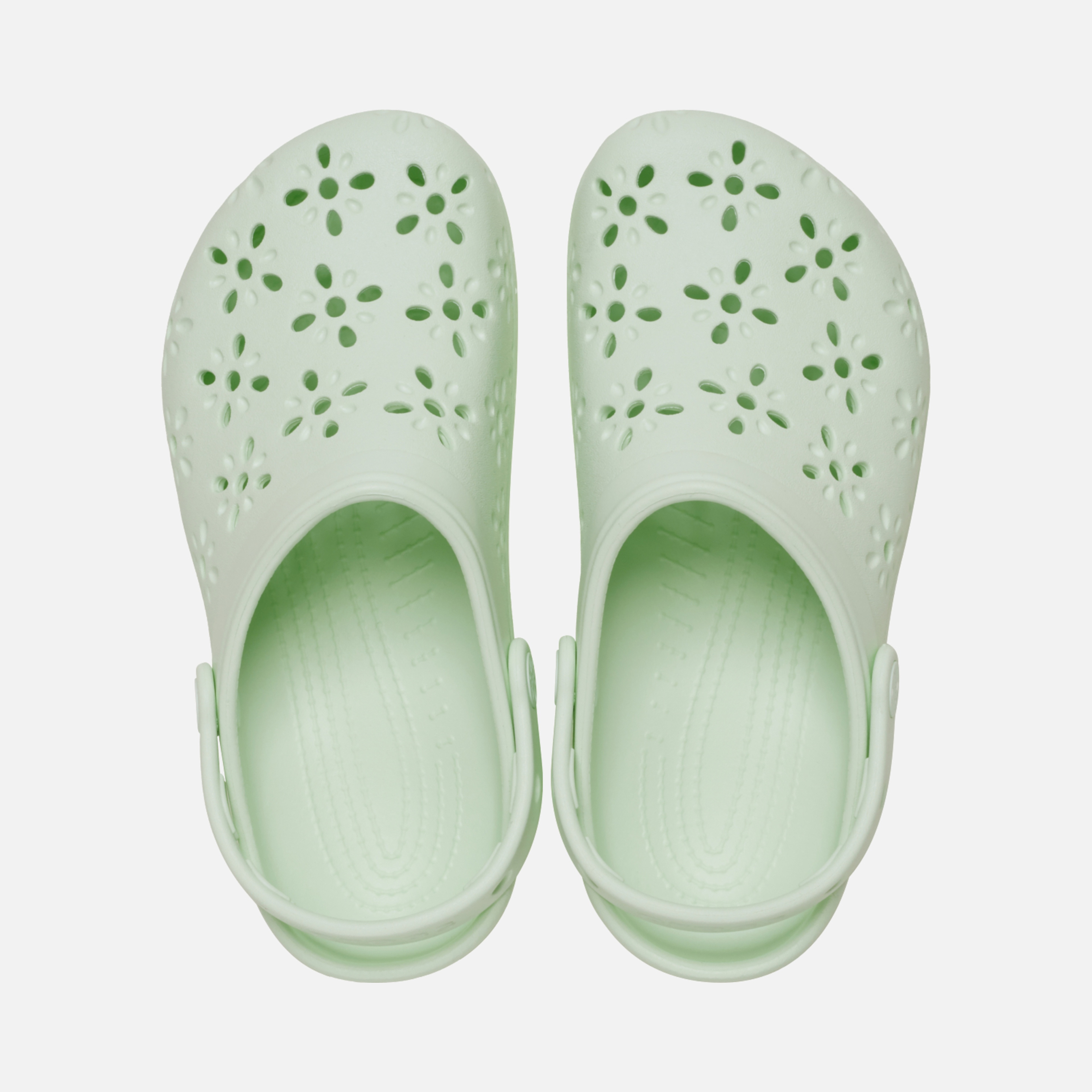 Crocs Classic Floral Cut Out Clog Terlik