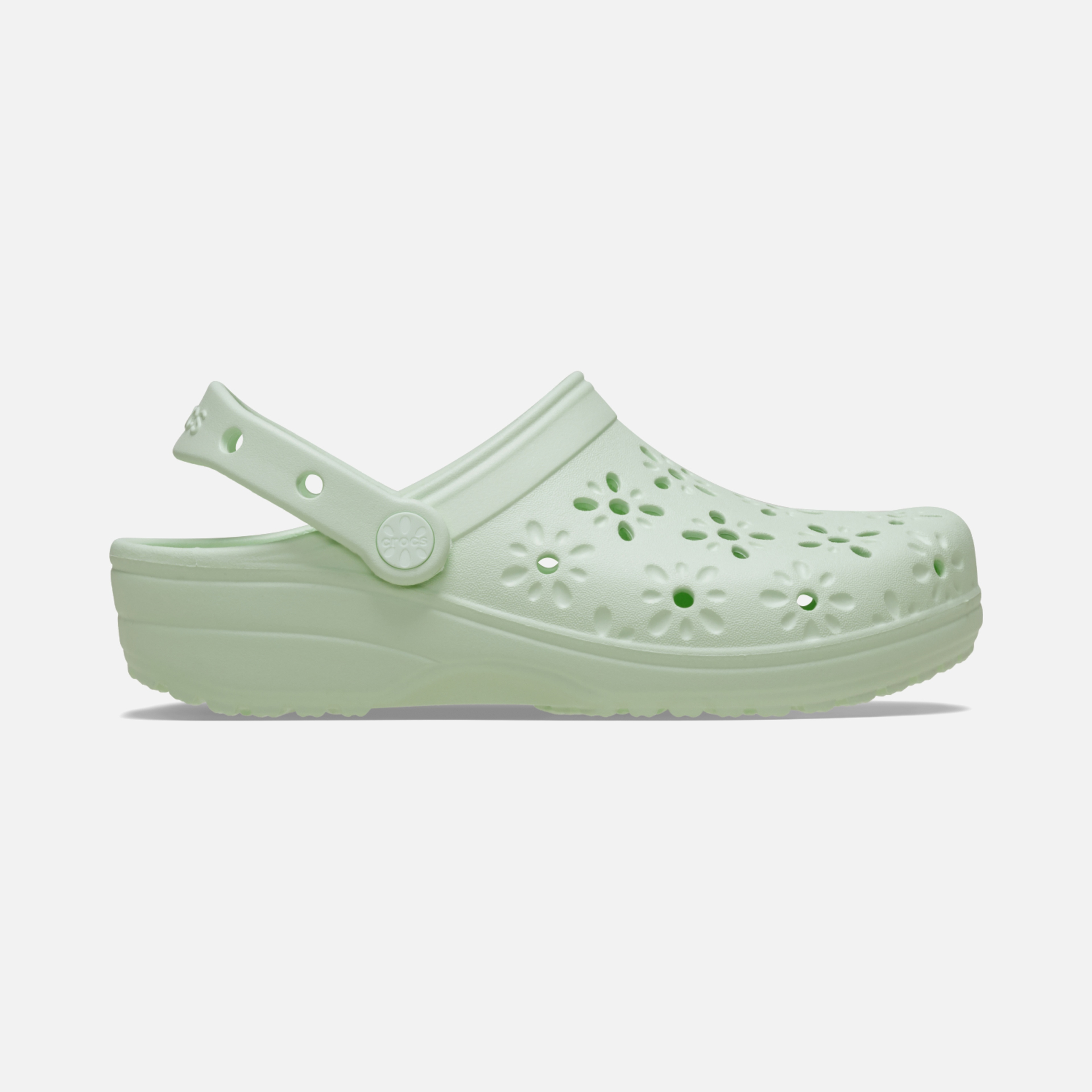 Crocs Classic Floral Cut Out Clog Terlik