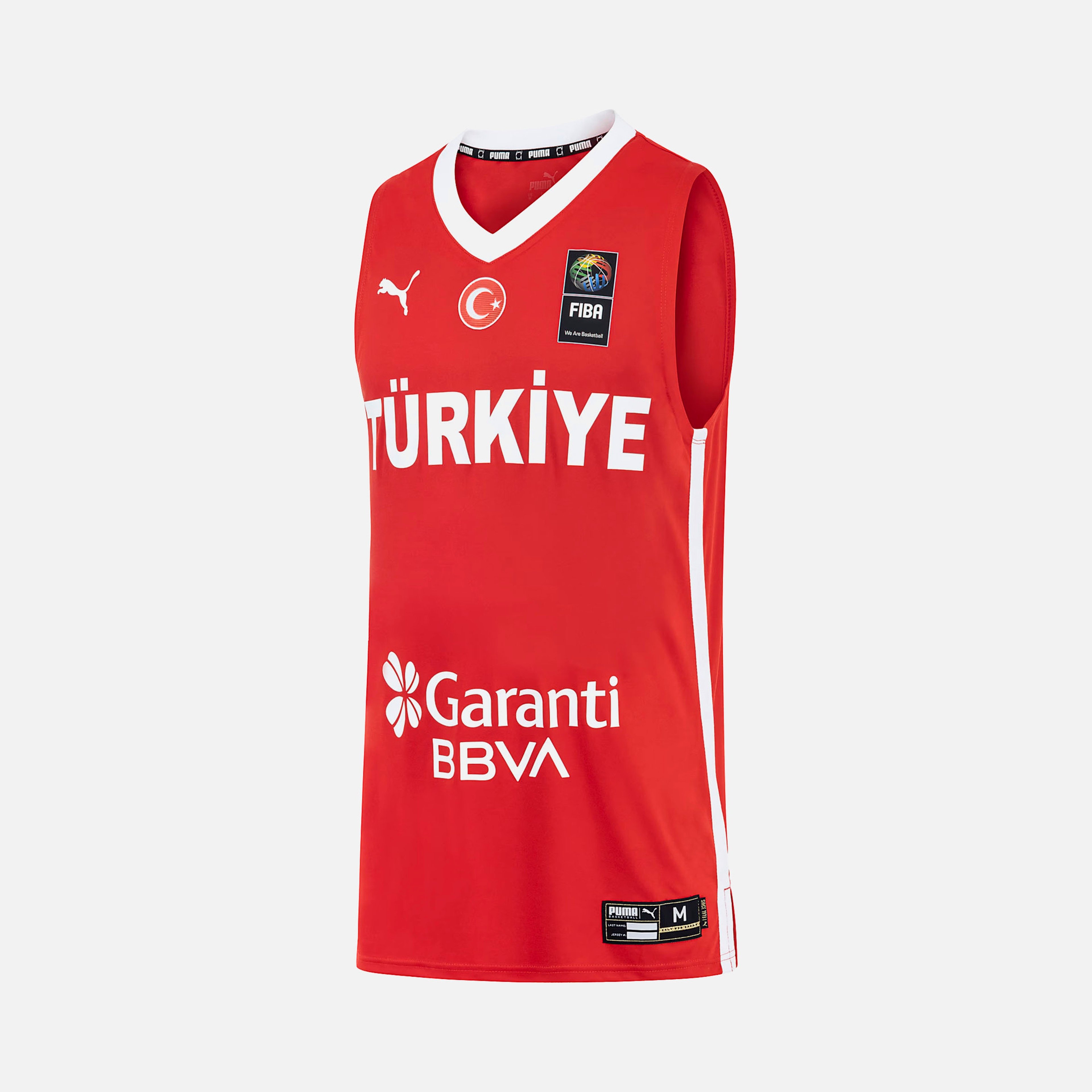 Puma Türkiye V Neck Game Basketbol Forma