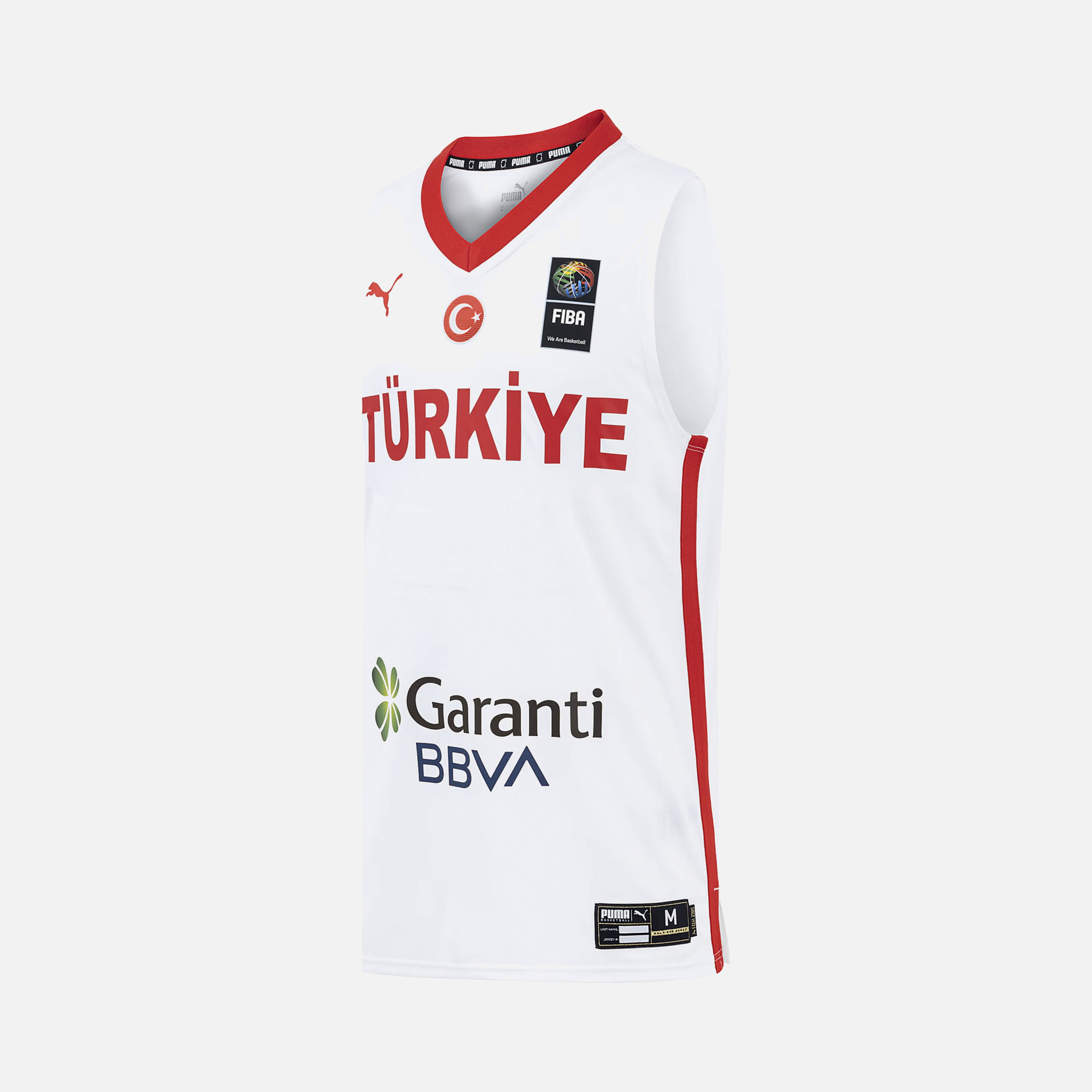 Puma Türkiye V Neck Game Basketbol Forma