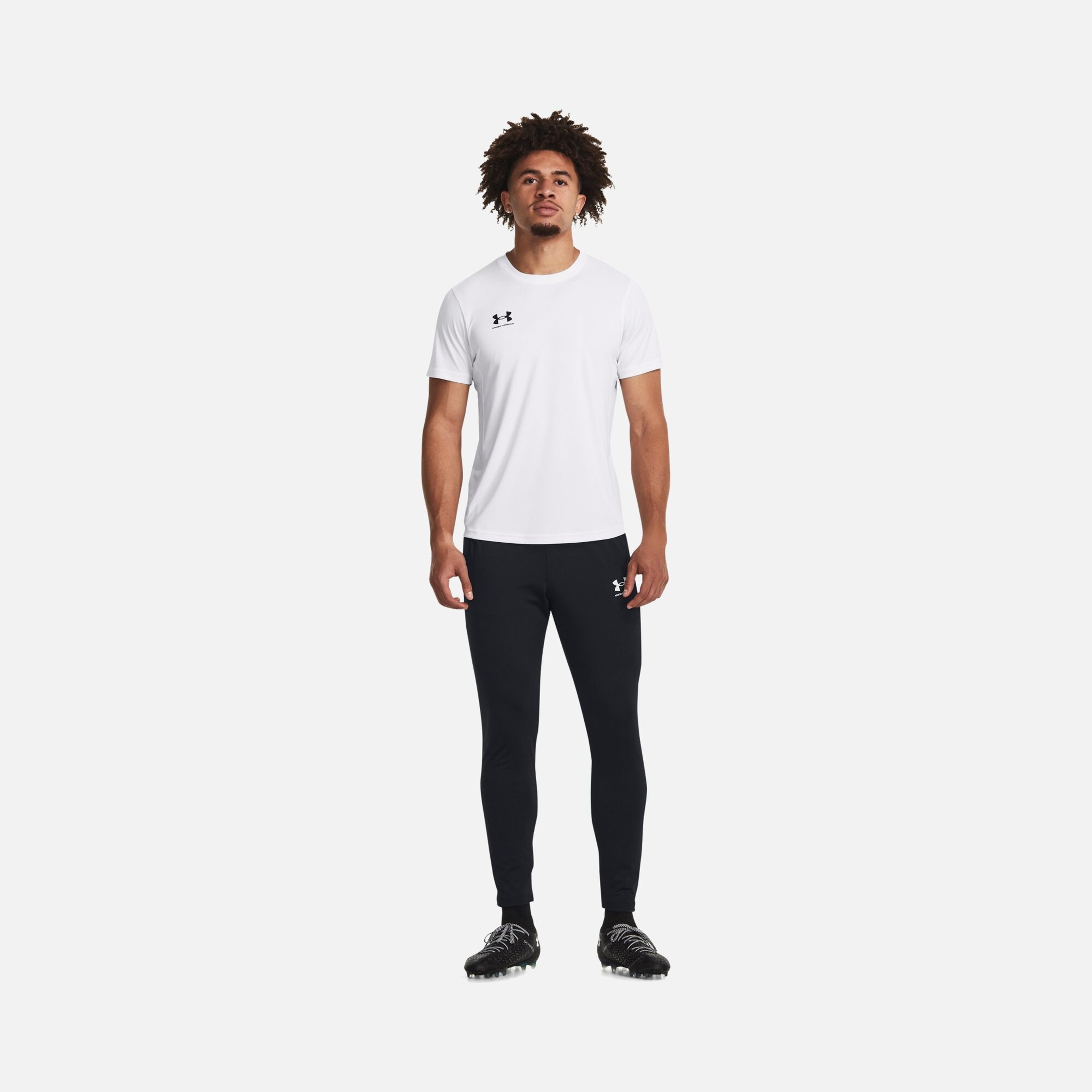 Under Armour Challenger Football Training Slim Cut Short-Sleeve Erkek Tişört