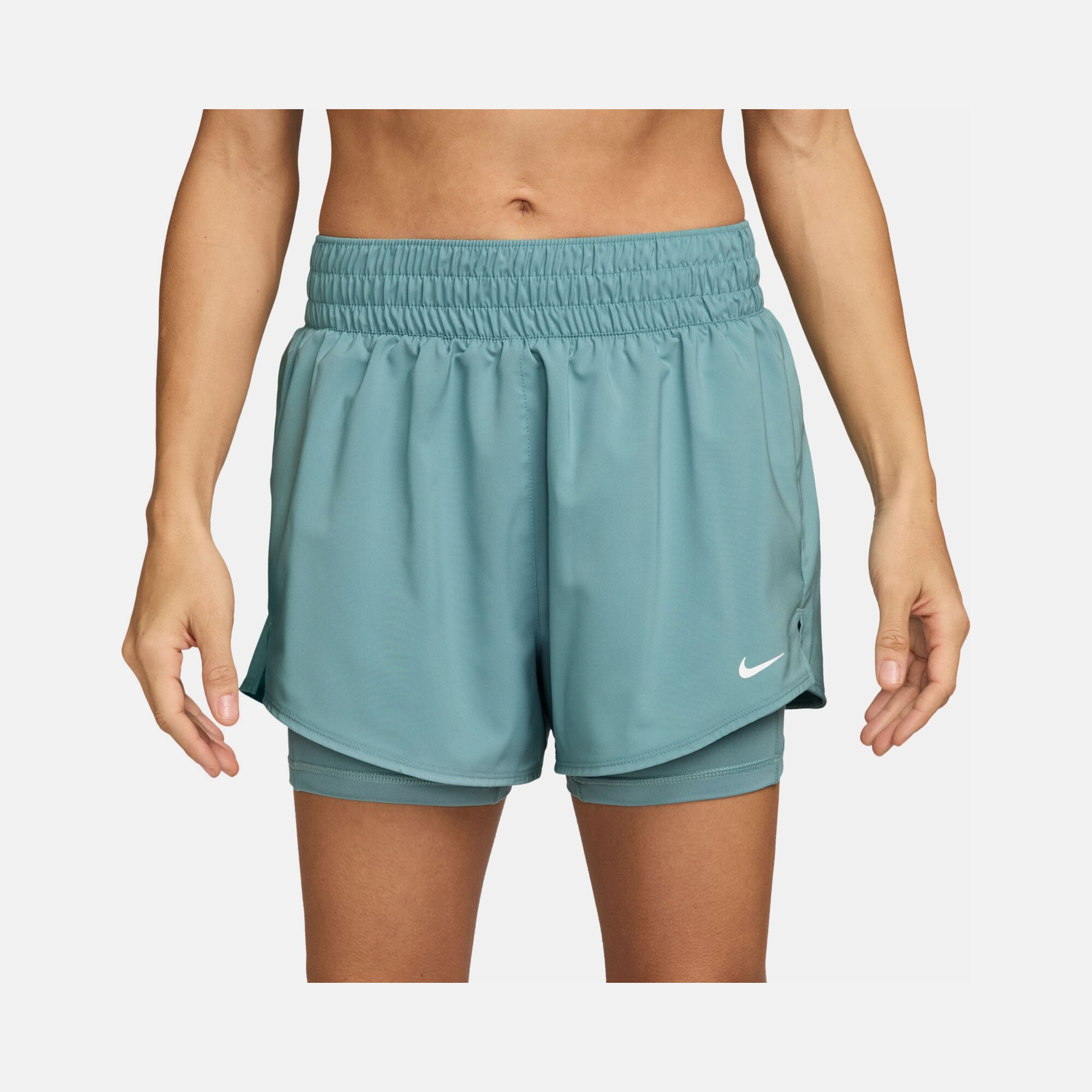 Nike Dri-Fit One High-Waisted 3" 2-in-1 Training Kadın Şort