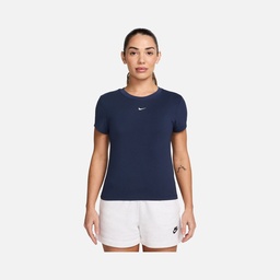 Nike Sportswear Essentials Chill Knit Short-Sleeve Kadın Tişört