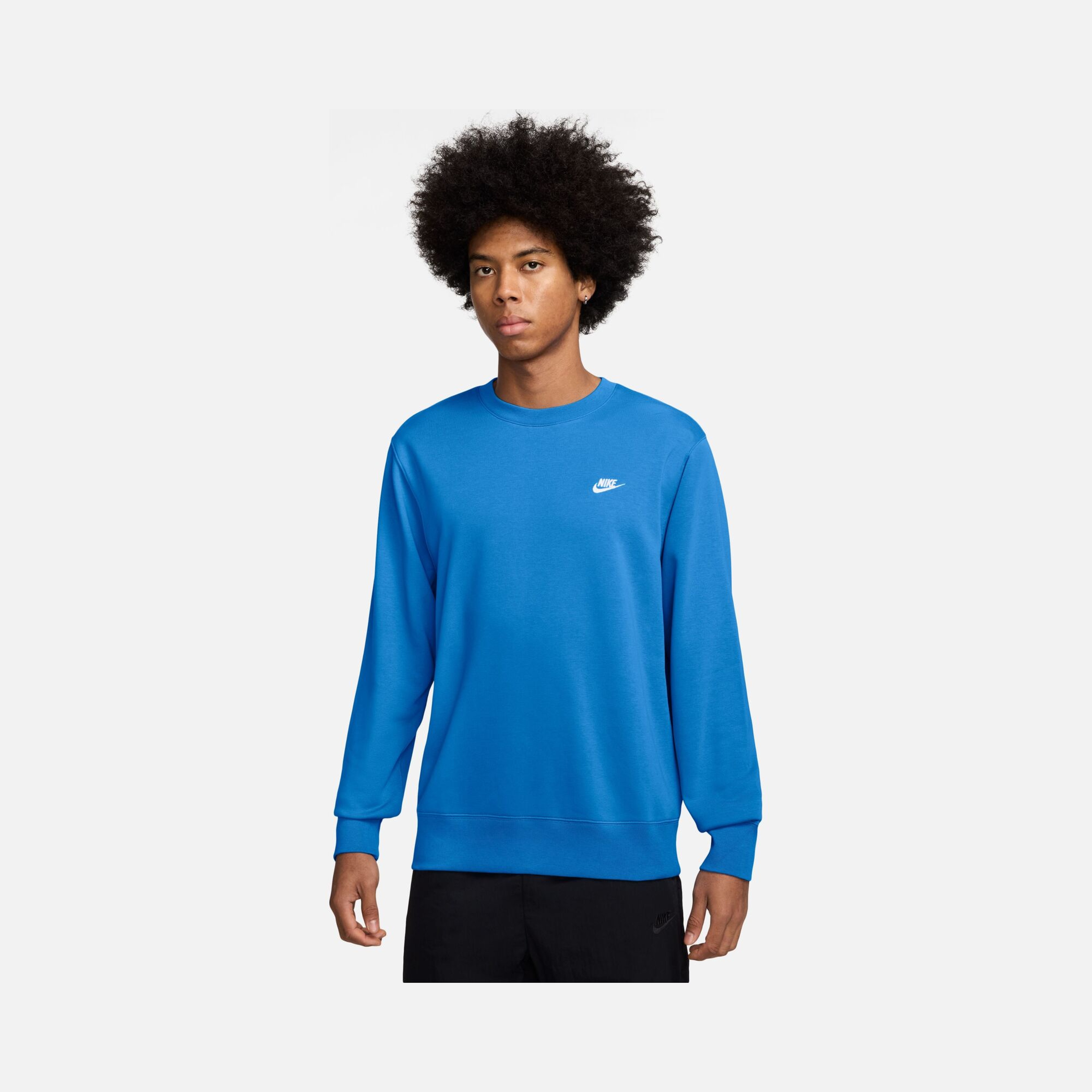 Nike Sportswear Club French Terry Crew Erkek Sweatshirt
