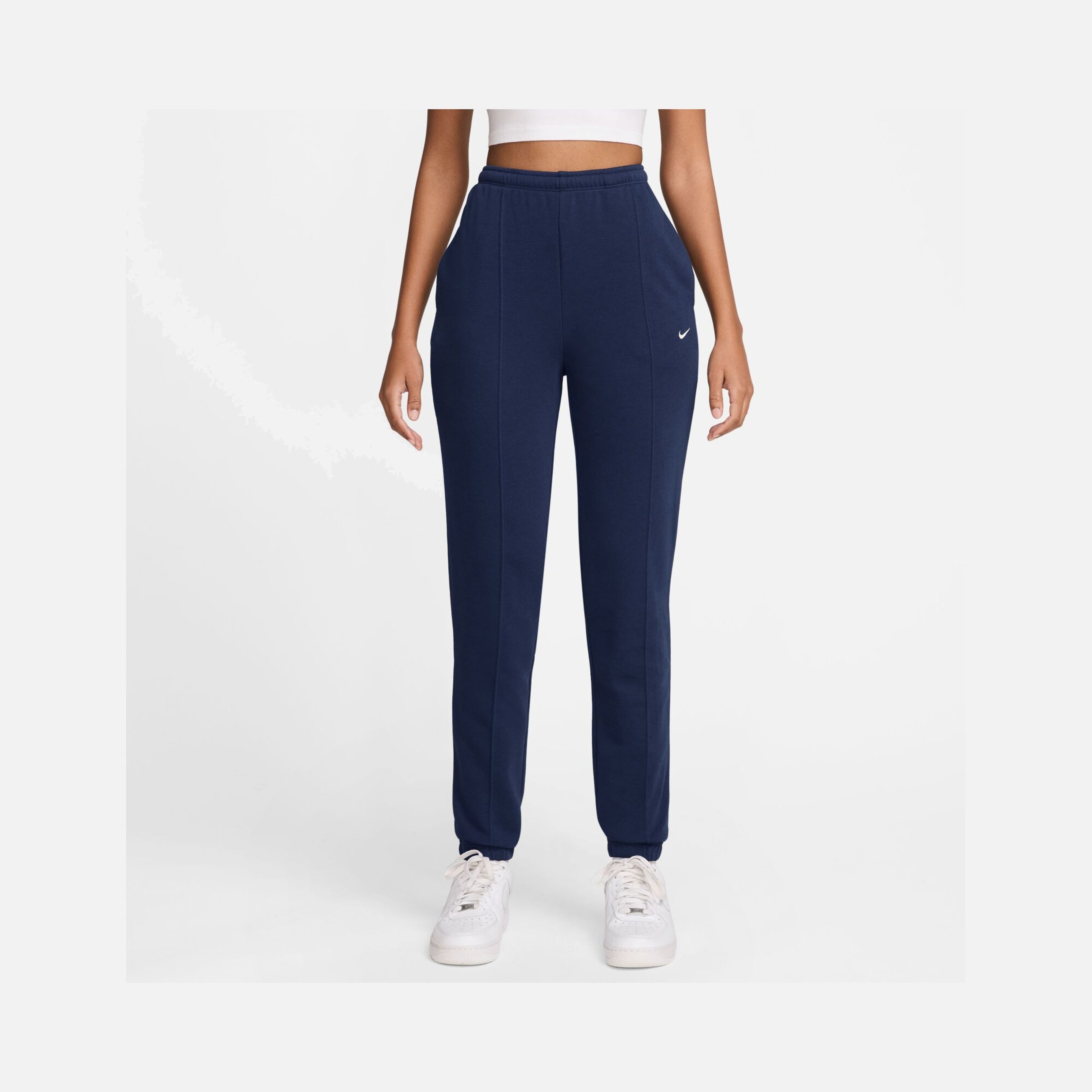 Nike Sportswear Phoenix Fleece Chill French Terry  Slim High-Waisted Kadın Eşofman Altı