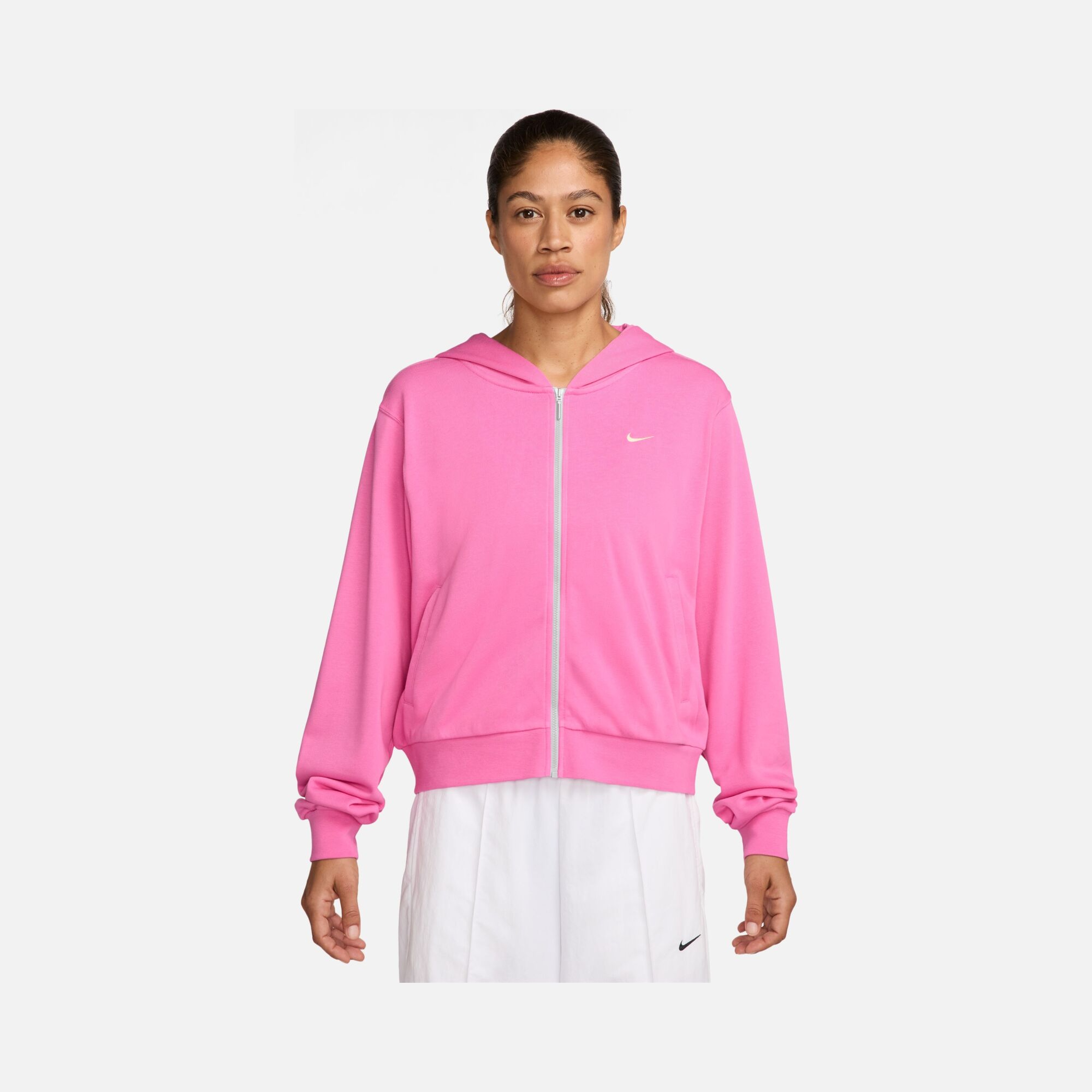 Nike Sportswear Phoenix Fleece Chill French Terry Loose Full-Zip Hoodie Kadın Sweatshirt