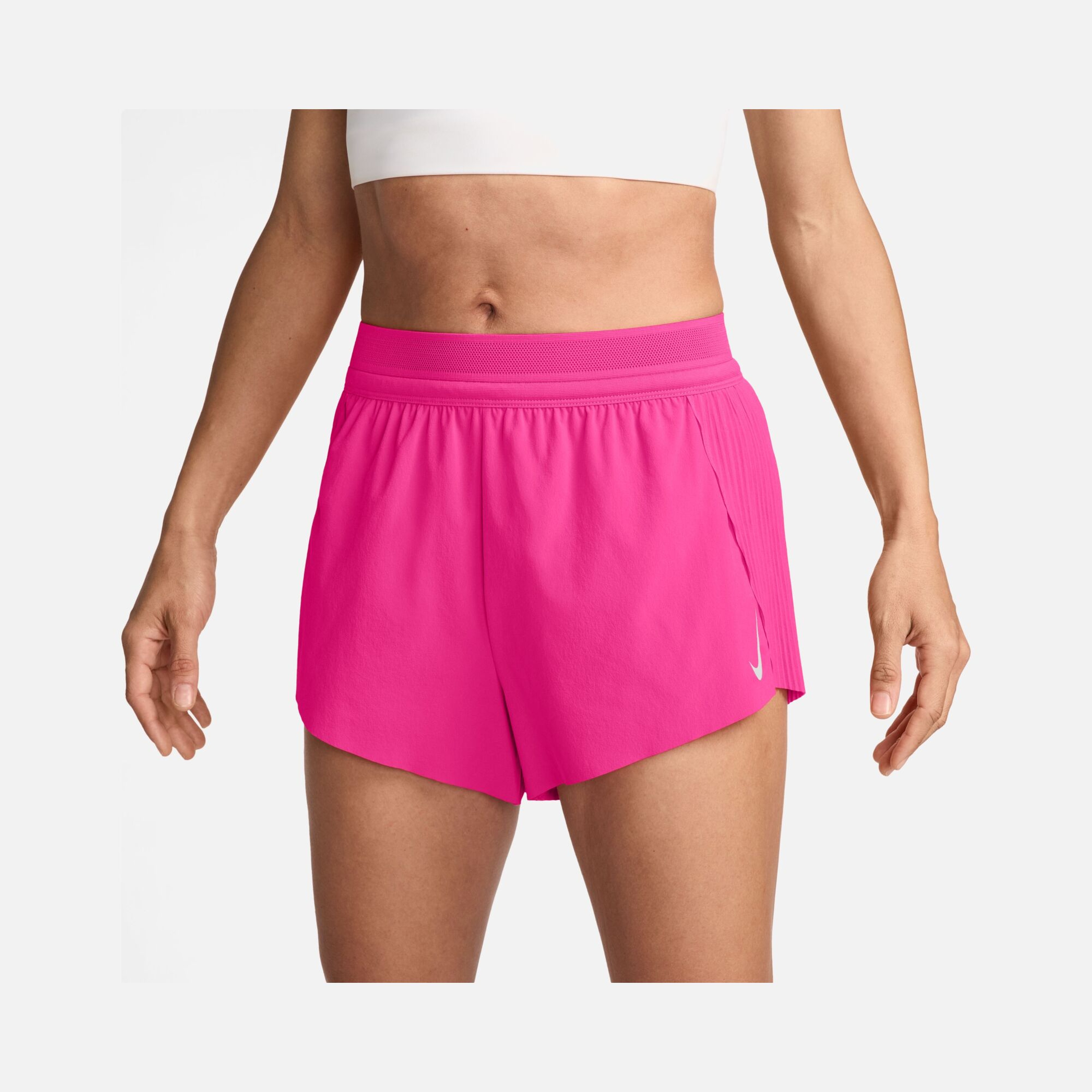 Nike AeroSwift Dri-Fit ADV Mid-Rise Brief-Lined 3" Running Kadın Şort
