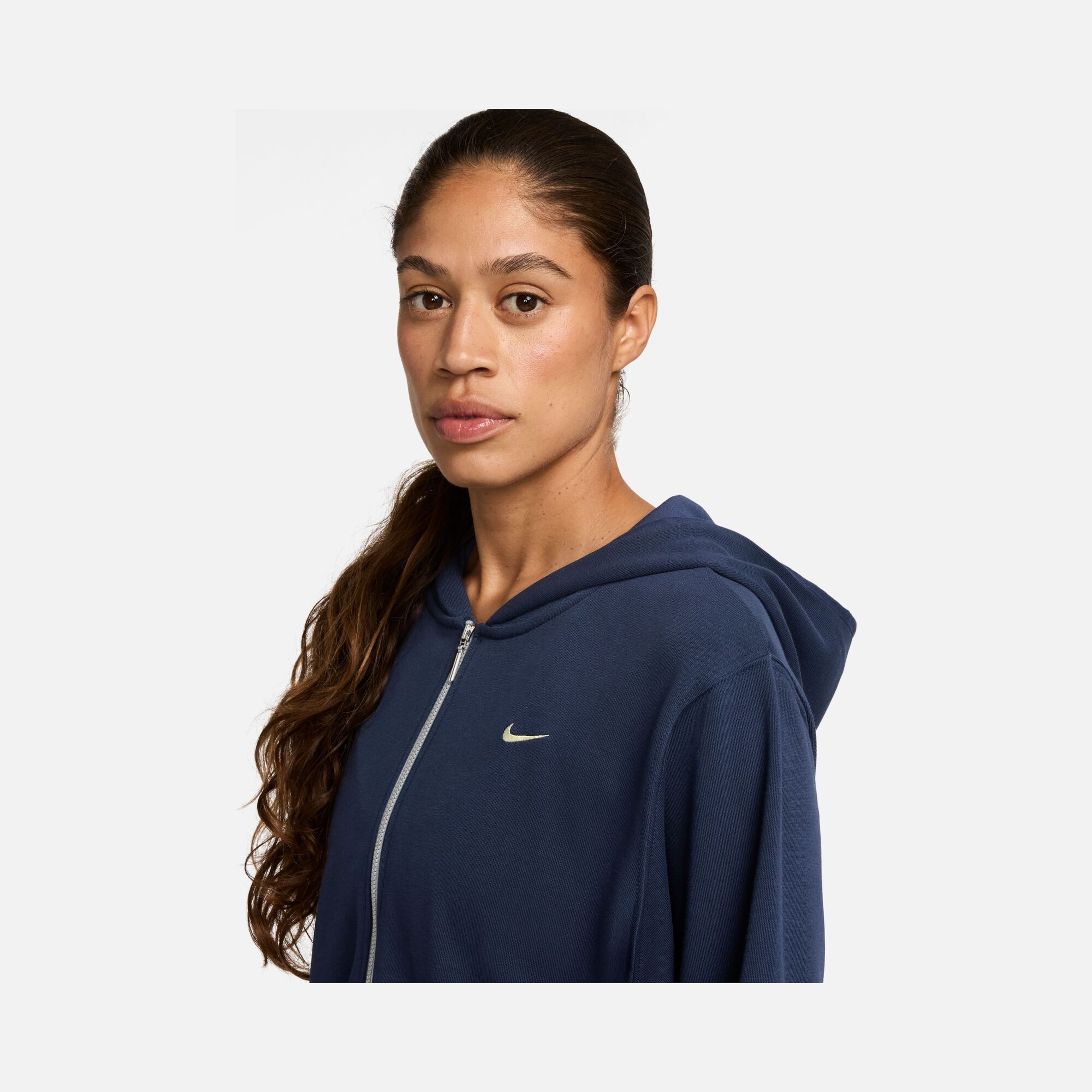 Nike Sportswear Phoenix Fleece Chill French Terry Loose Full-Zip Hoodie Kadın Sweatshirt