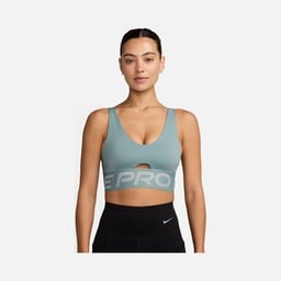 Nike Pro Indy Plunge Medium-Support Padded Training Kadın Bra