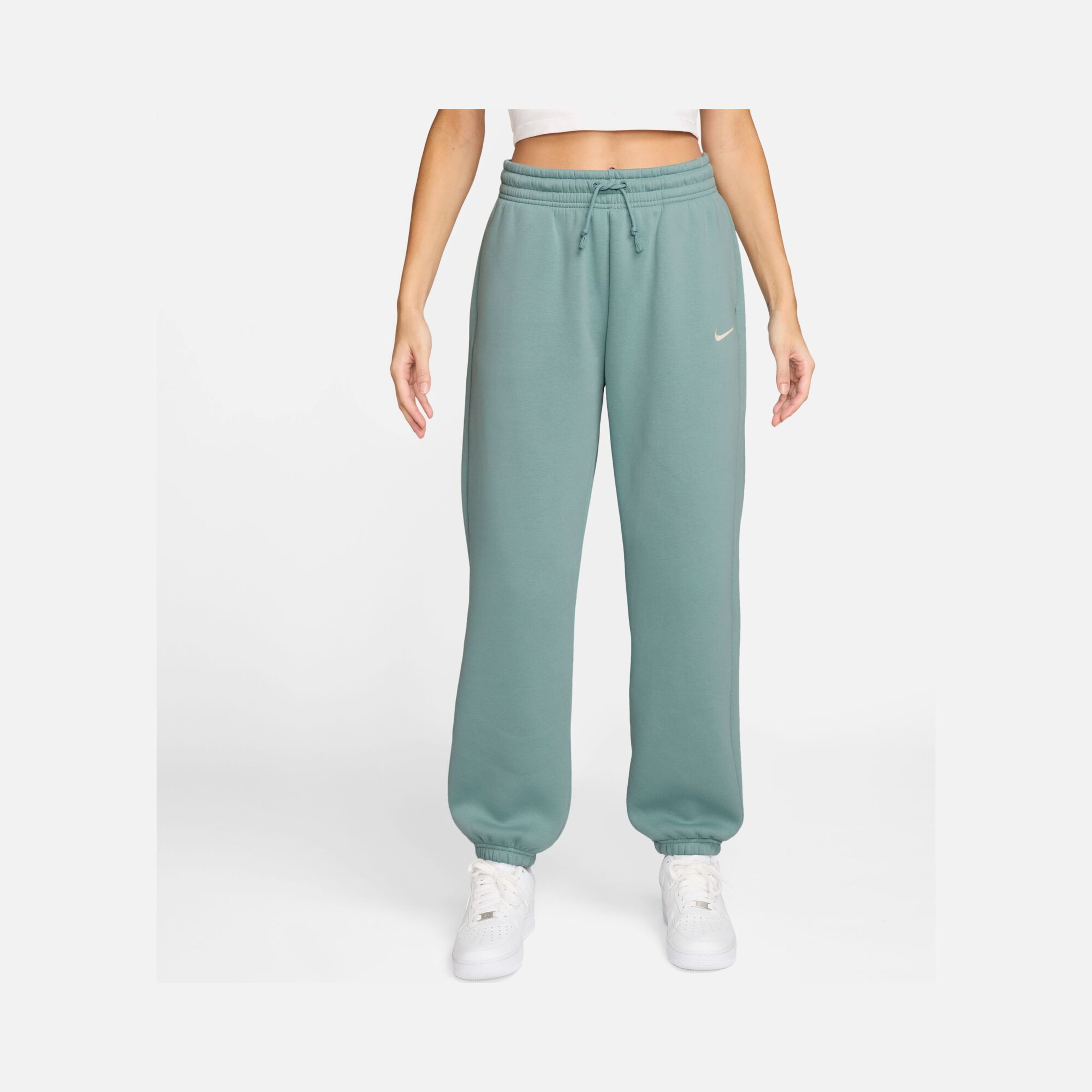 Nike Sportswear Phoenix Fleece High-Waisted Oversized Kadın Eşofman Altı