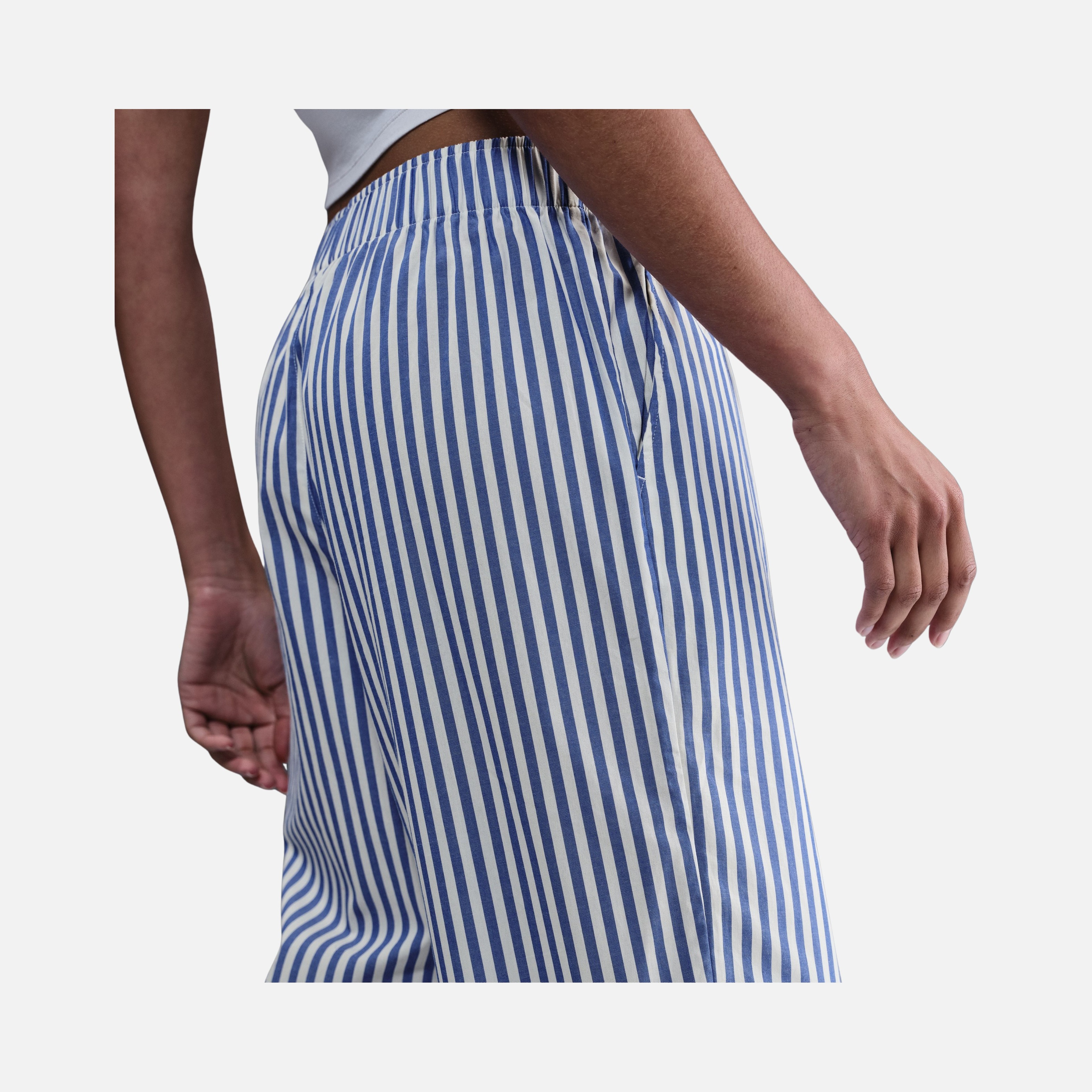 Nike Nsw Stripe Ppln Kadın Pantolon