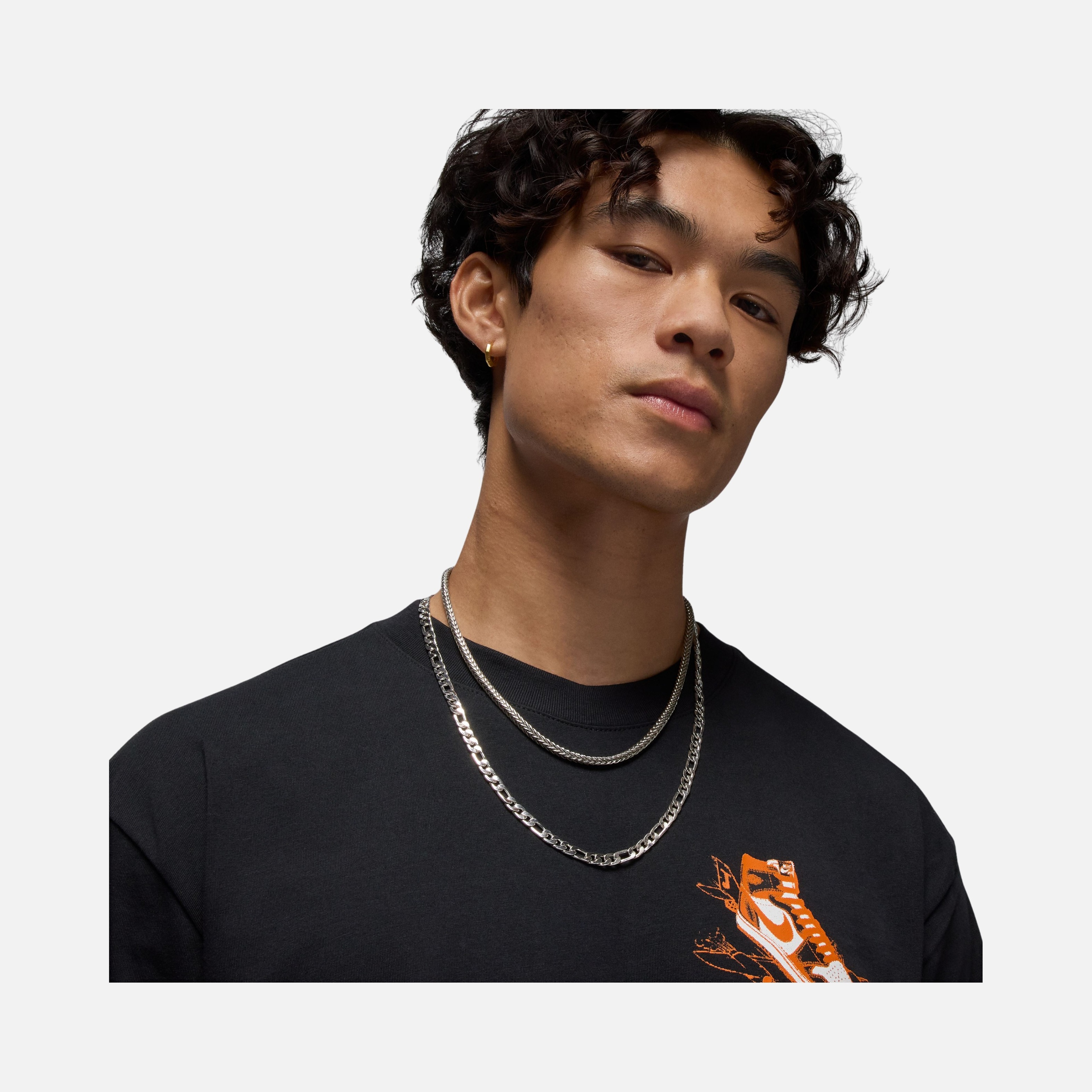 Nike Micheal Jordan Nc Aj1 Ad Ss Crew Erkek Tişört