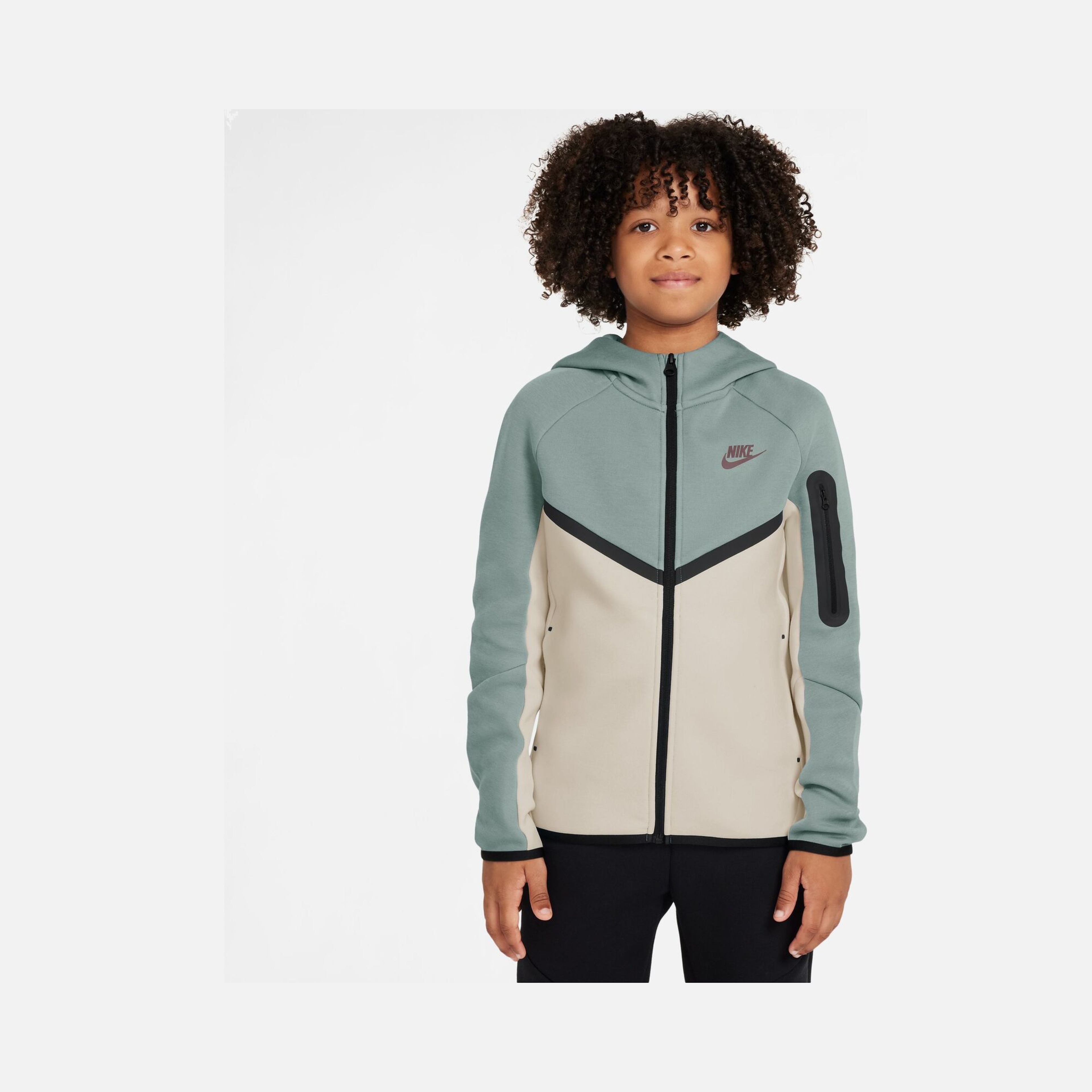 Nike Sportswear Smooth Tech Fleece Full-Zip Hooded Çocuk Ceket
