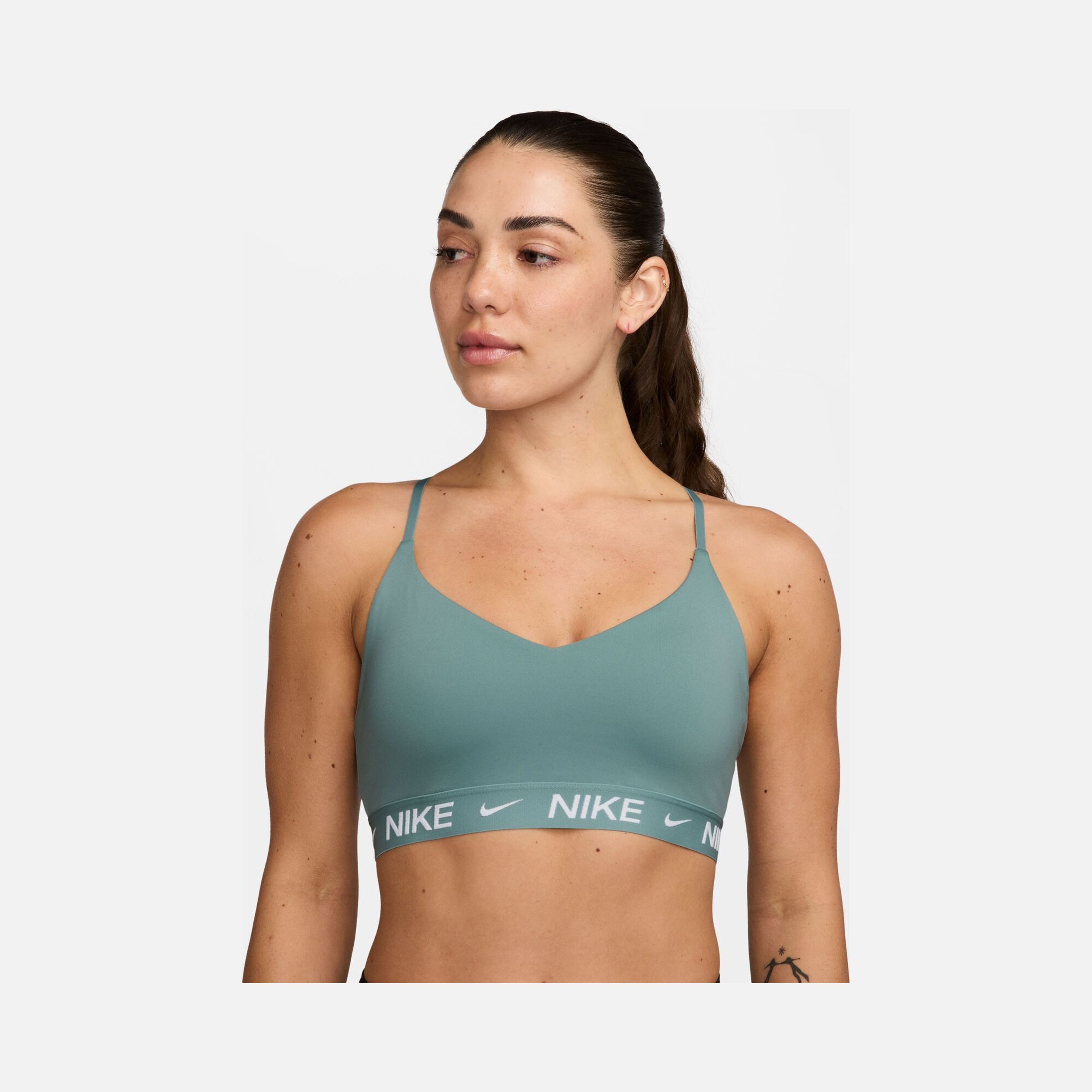 Nike Indy Light-Support Padded Adjustable Training Sports Kadın Bra