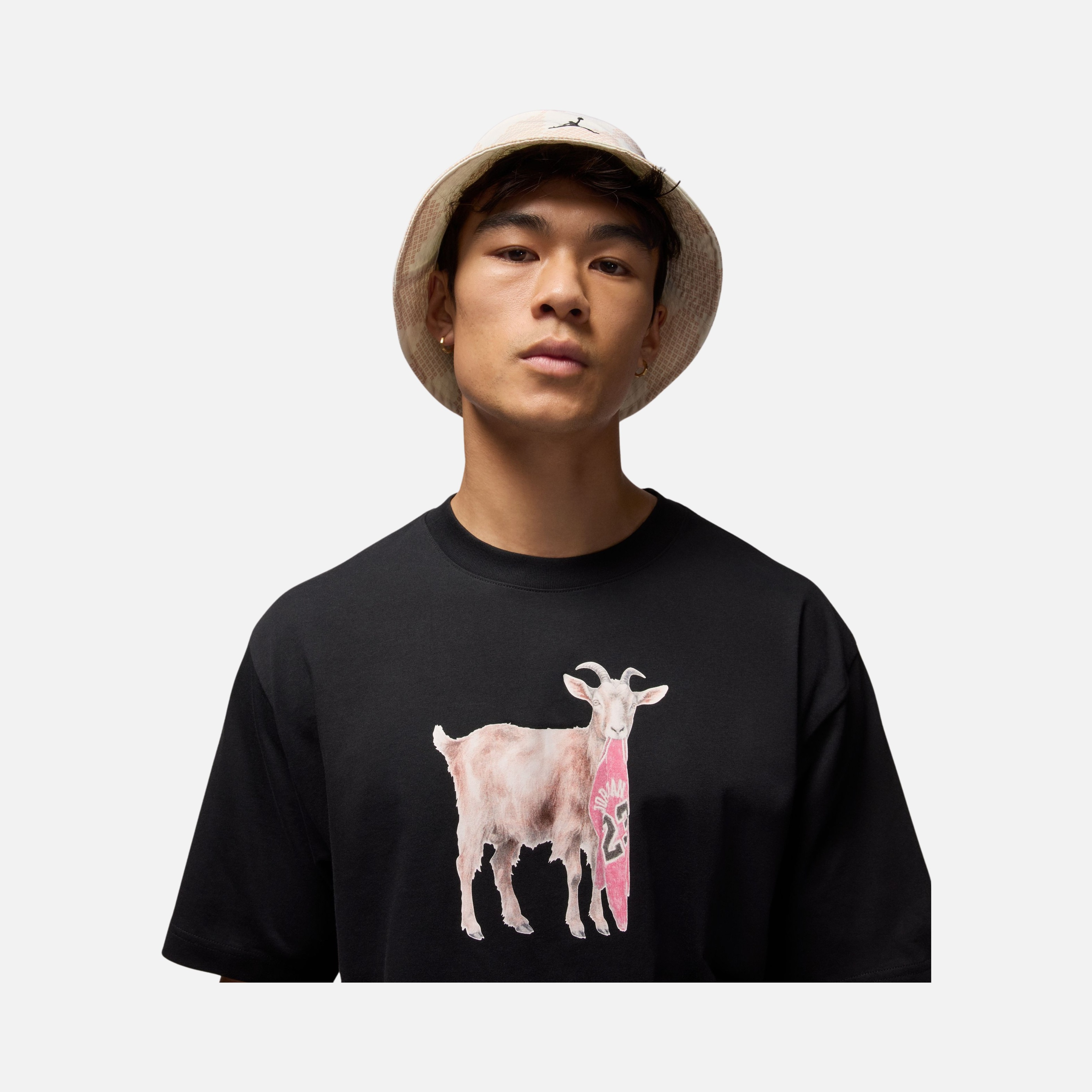 Nike Micheal Jordan Nc Goat Ss Crew Erkek Tişört