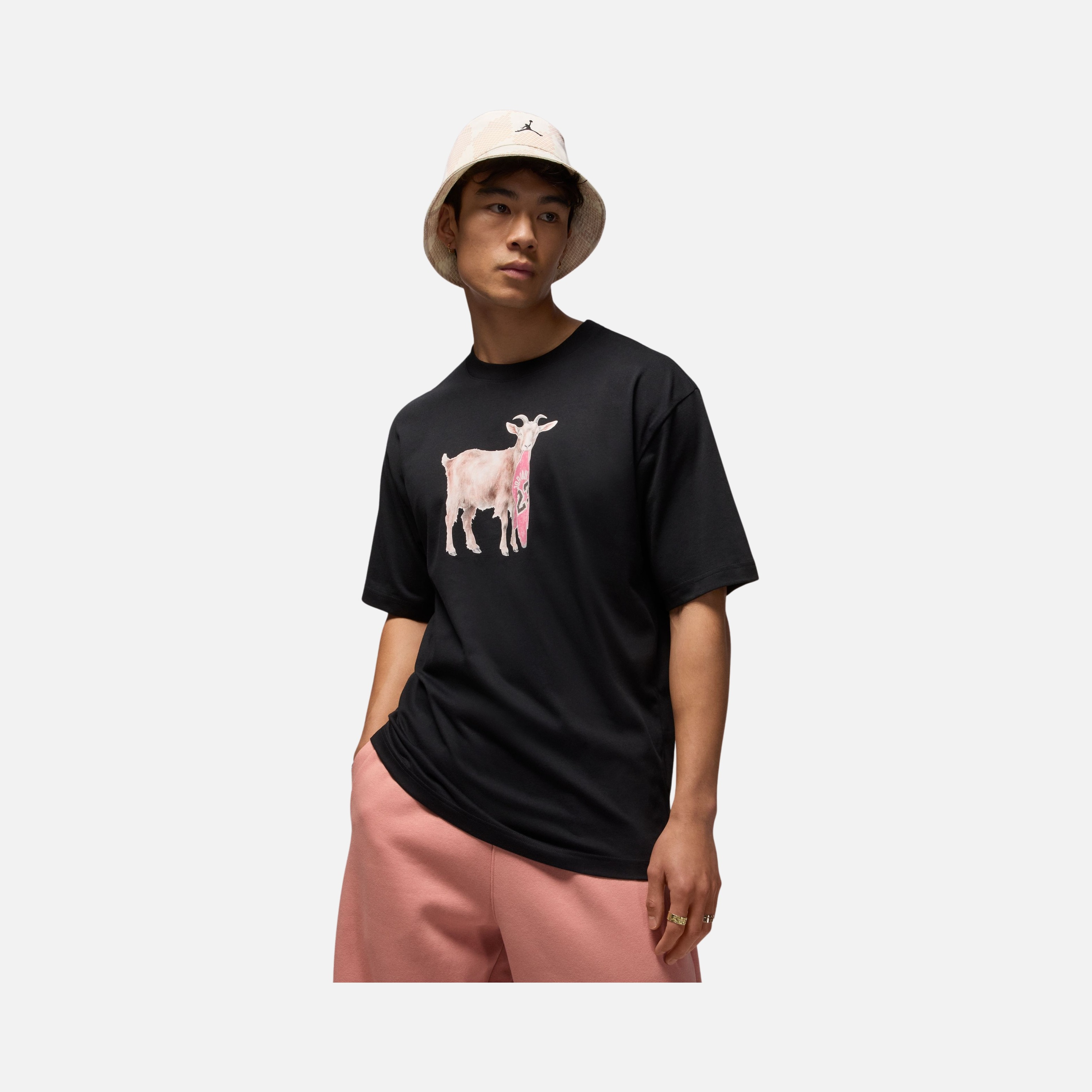 Nike Micheal Jordan Nc Goat Ss Crew Erkek Tişört