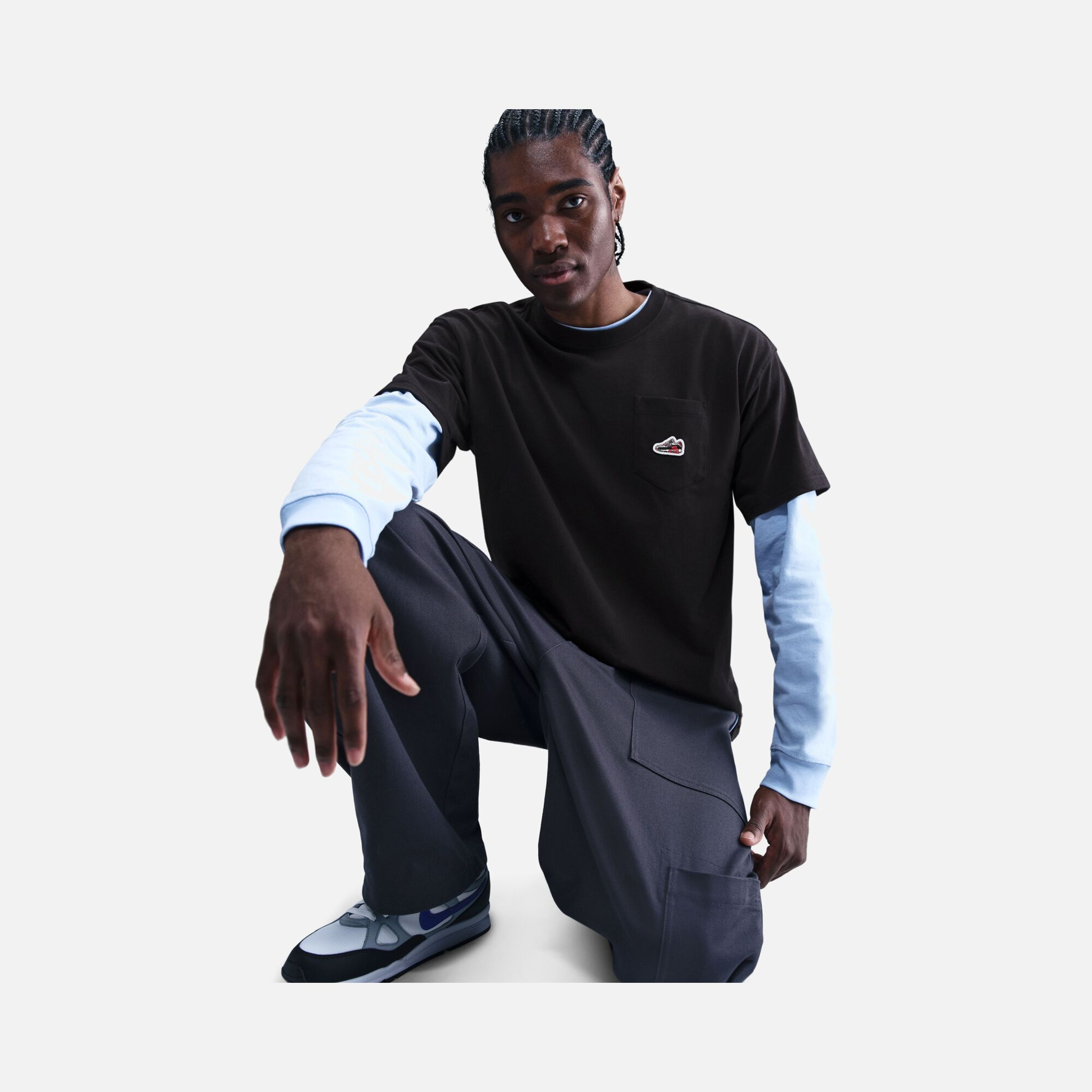 Nike M Nsw Tee Accs Patch Cnct Fa25 Erkek Tişört