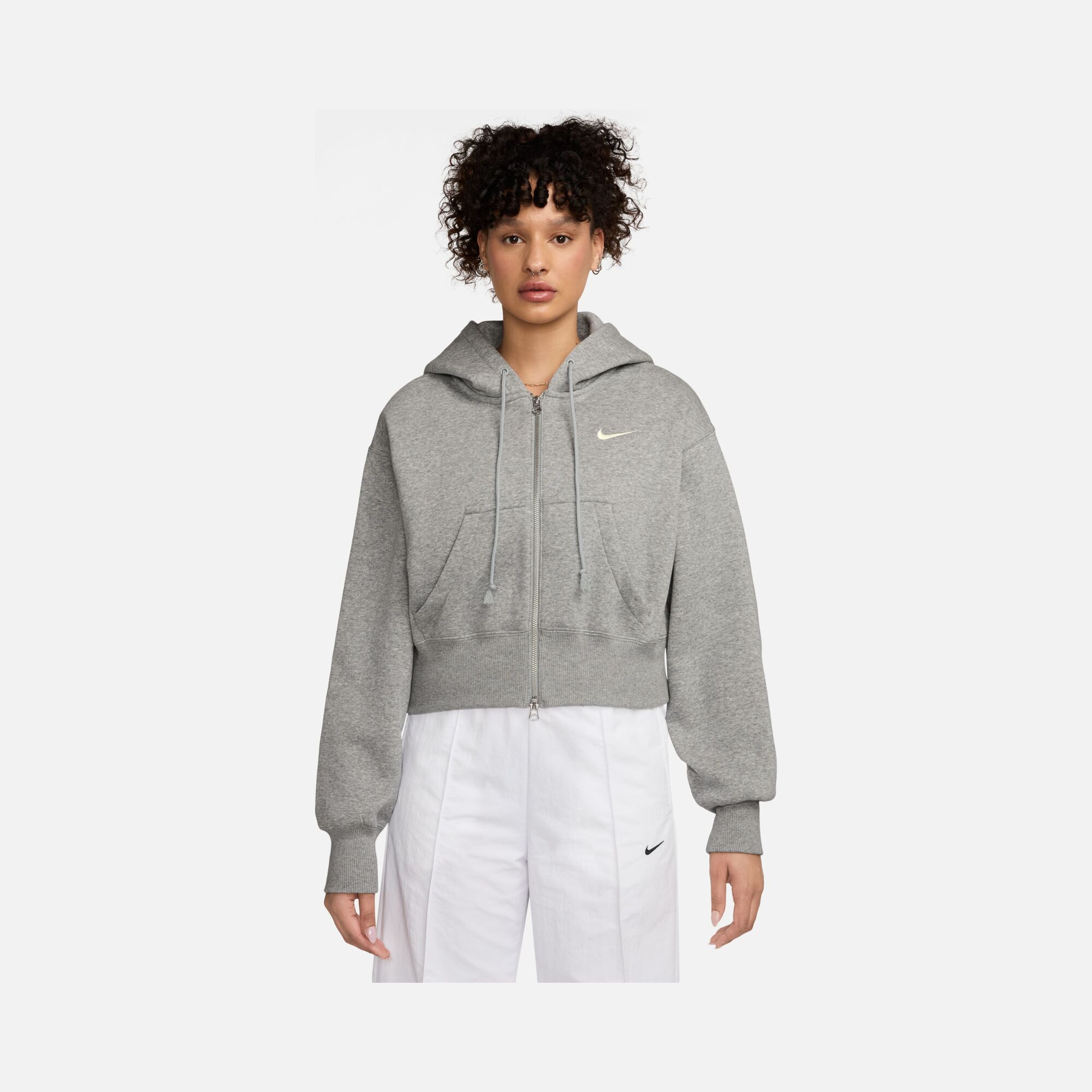 Nike Nsw Phoneix Fleece Crop Fz Hdy Kadın Sweatshirt