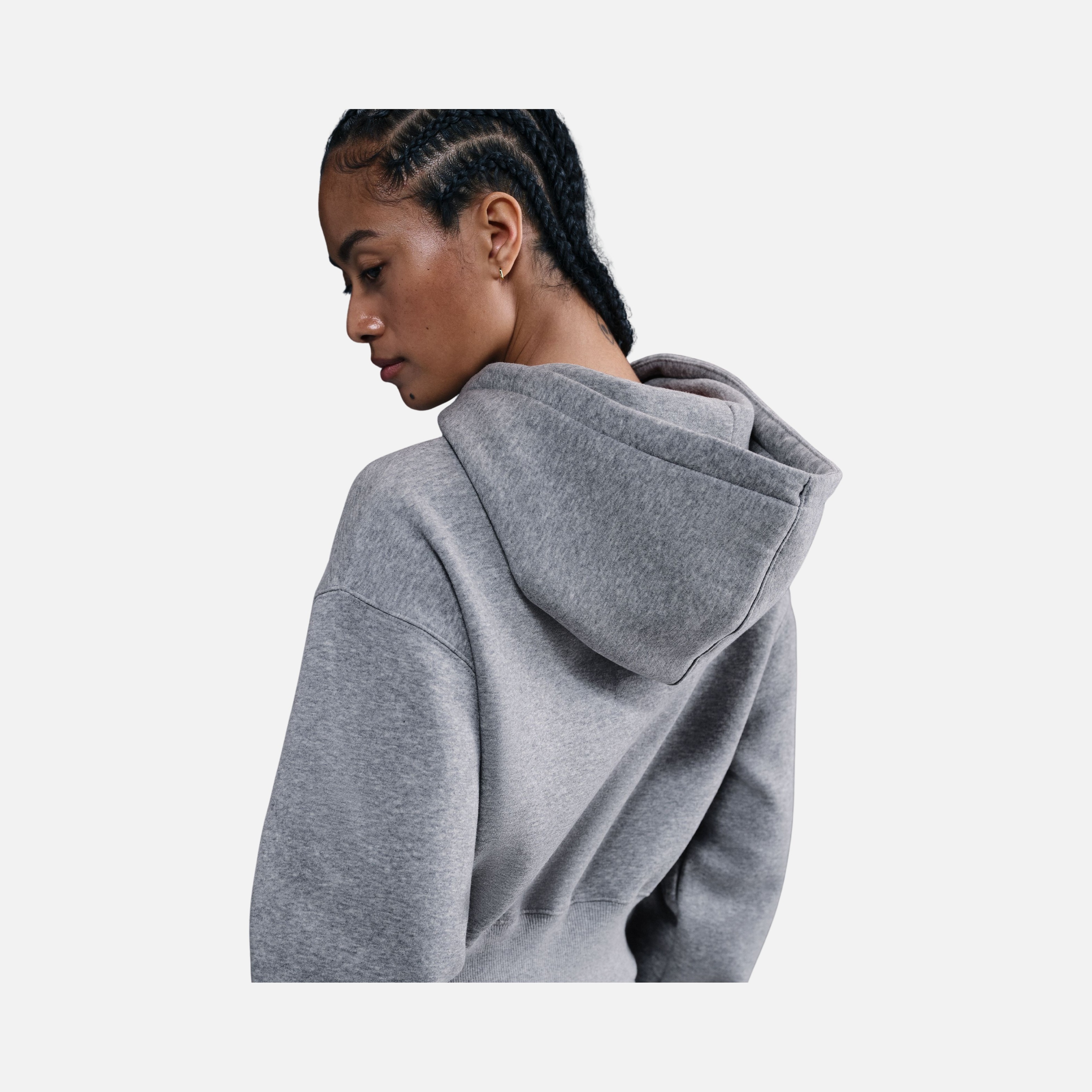 Nike Nsw Phoneix Fleece Crop Fz Hdy Kadın Sweatshirt