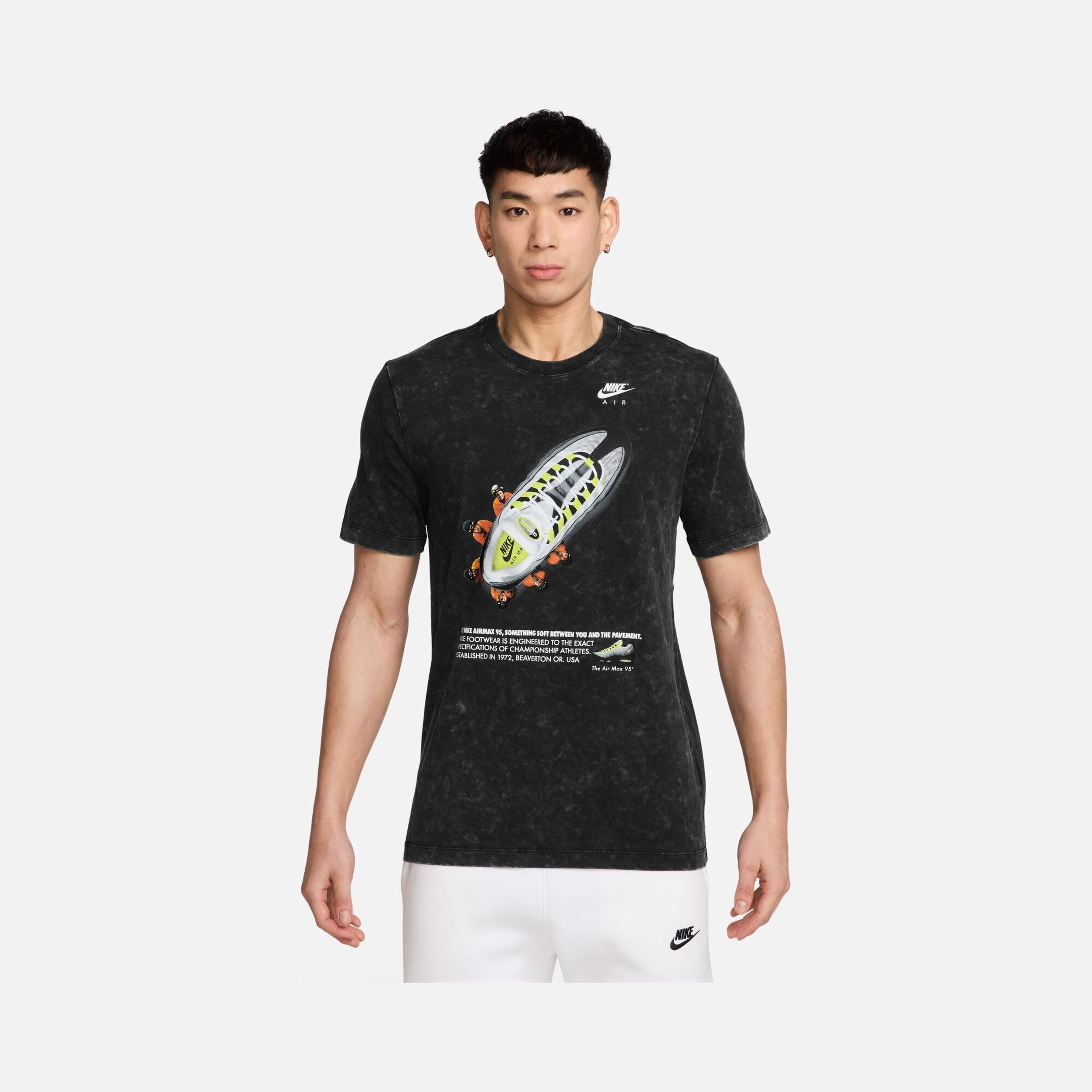 Nike U Nsw Tee Oc Med Gfx Fw Culture Erkek Tişört