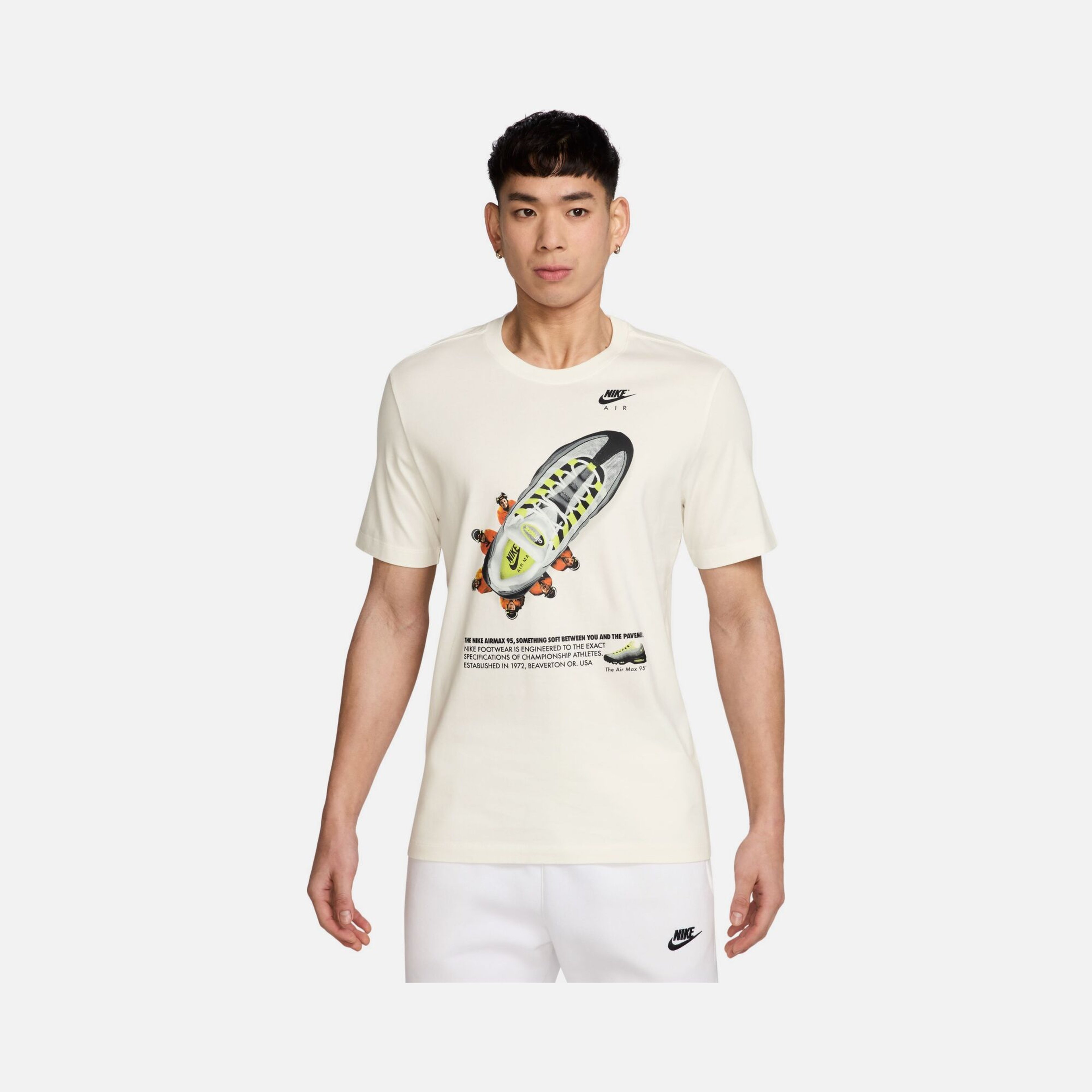 Nike U Nsw Tee Oc Med Gfx Fw Culture Erkek Tişört